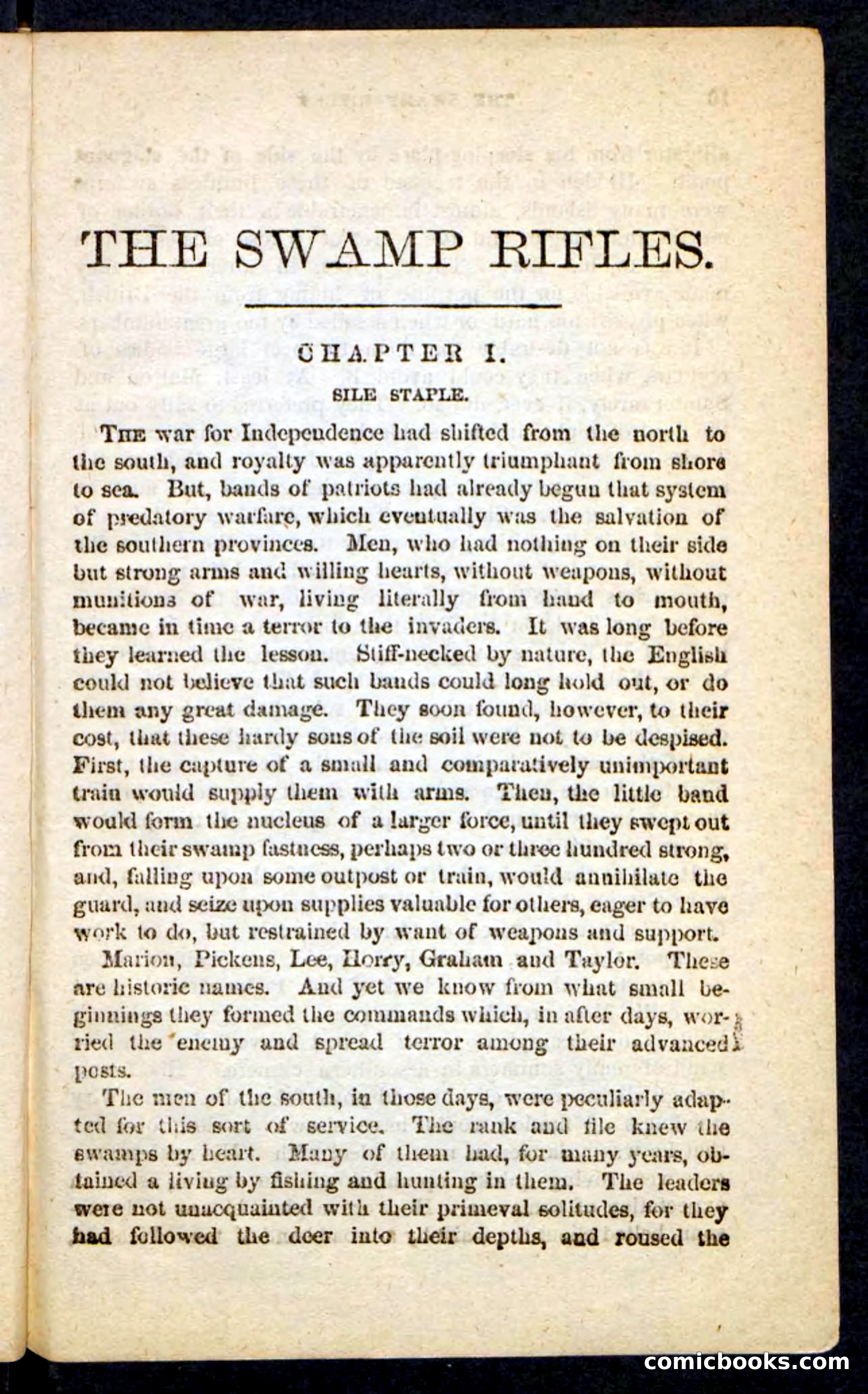 The Swamp Rifles — page 5 of 100