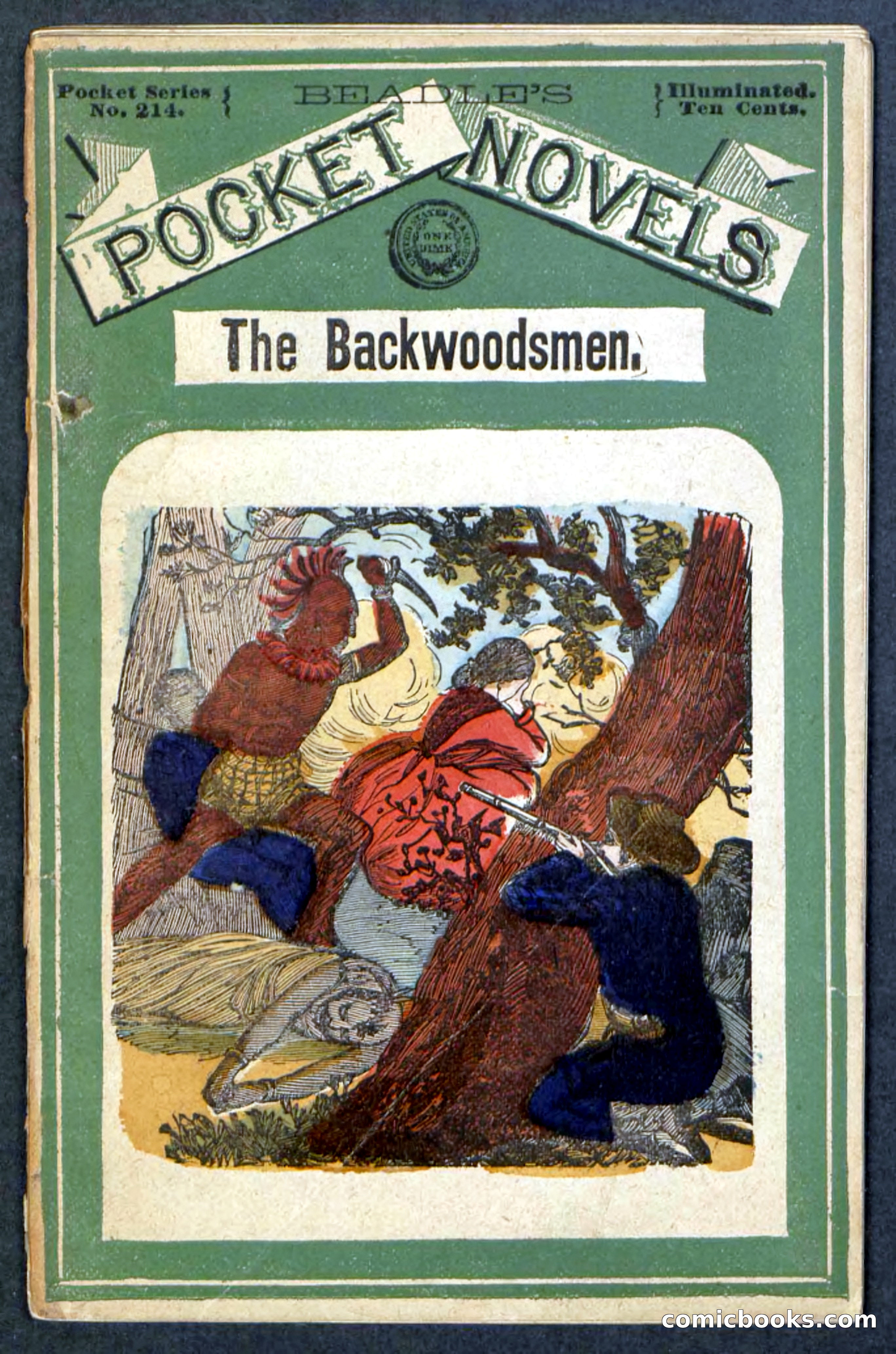 Beadle's Pocket Novels No. 214: The Backwoodsmen