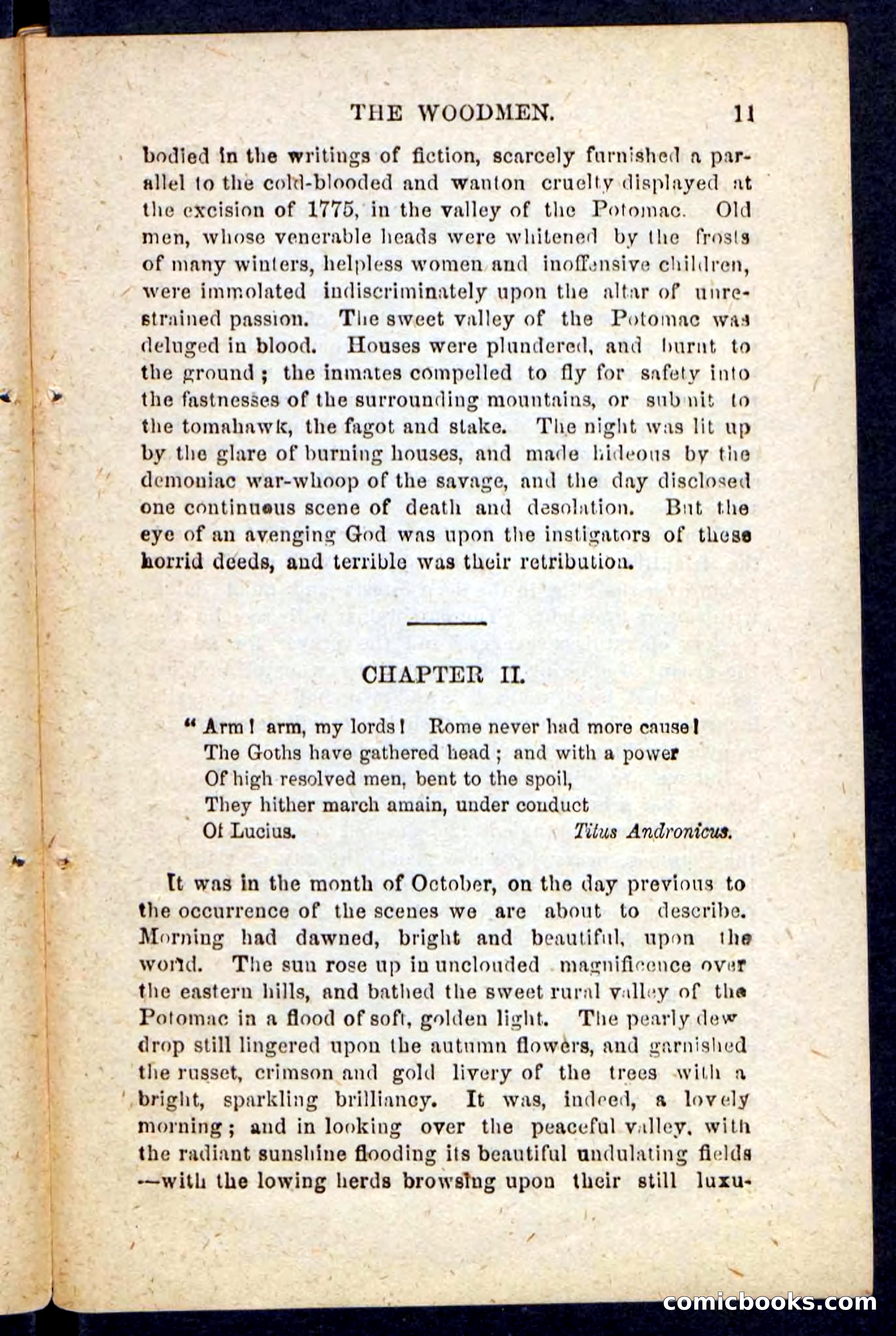 Beadle's Pocket Novels No. 214: The Backwoodsmen — page 7 of 100