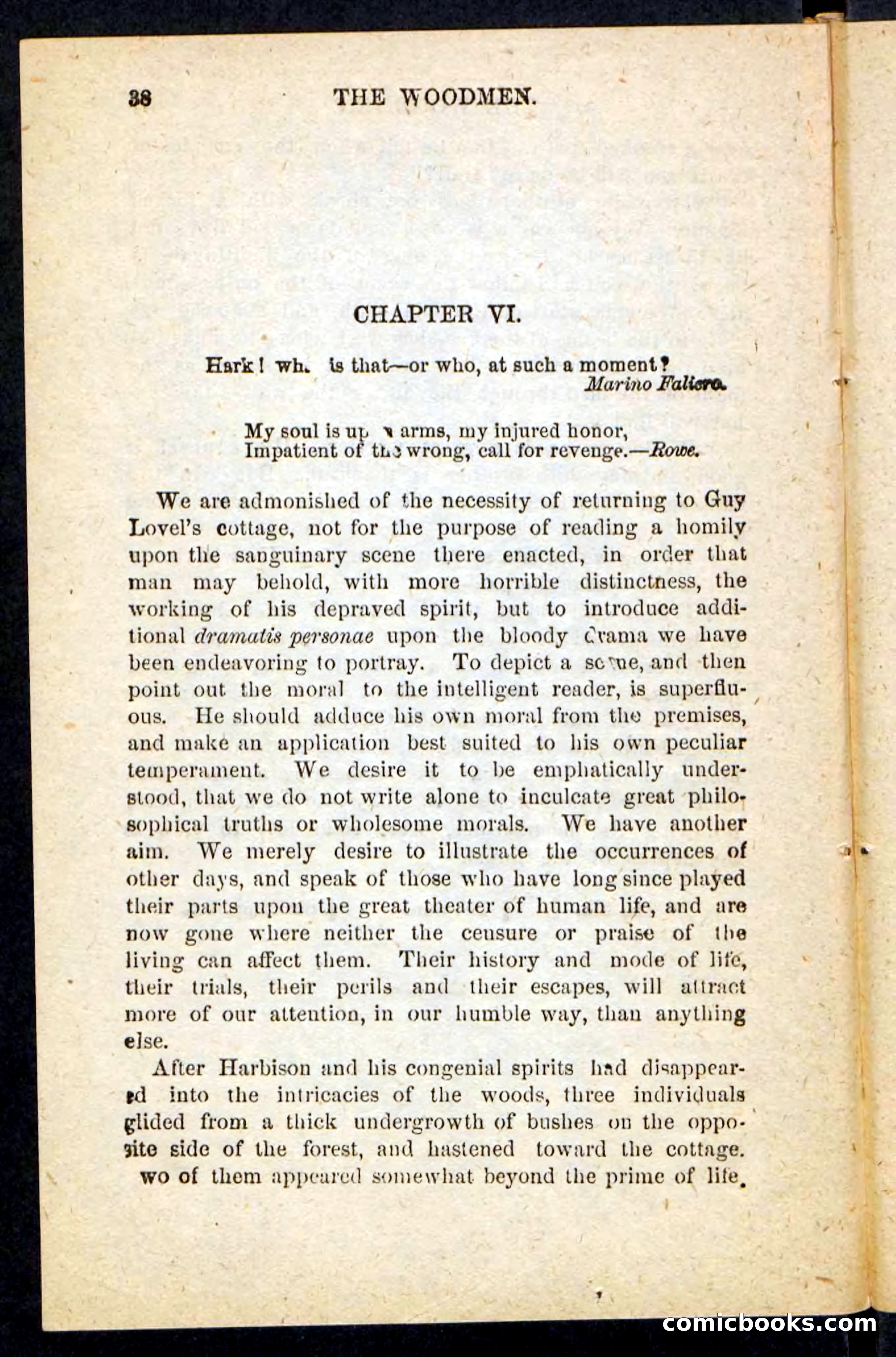 Beadle's Pocket Novels No. 214: The Backwoodsmen — page 34 of 100