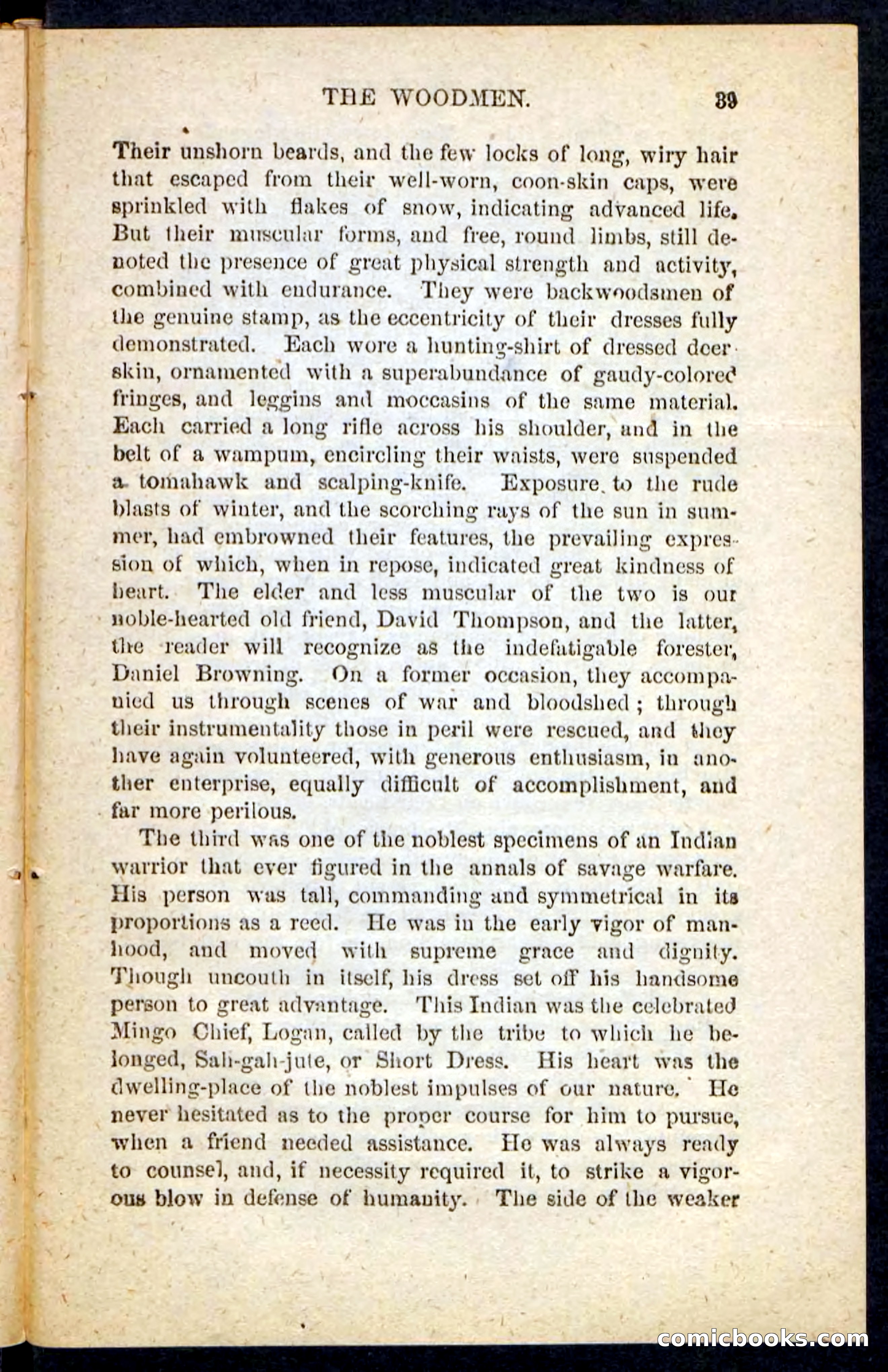 Beadle's Pocket Novels No. 214: The Backwoodsmen — page 35 of 100