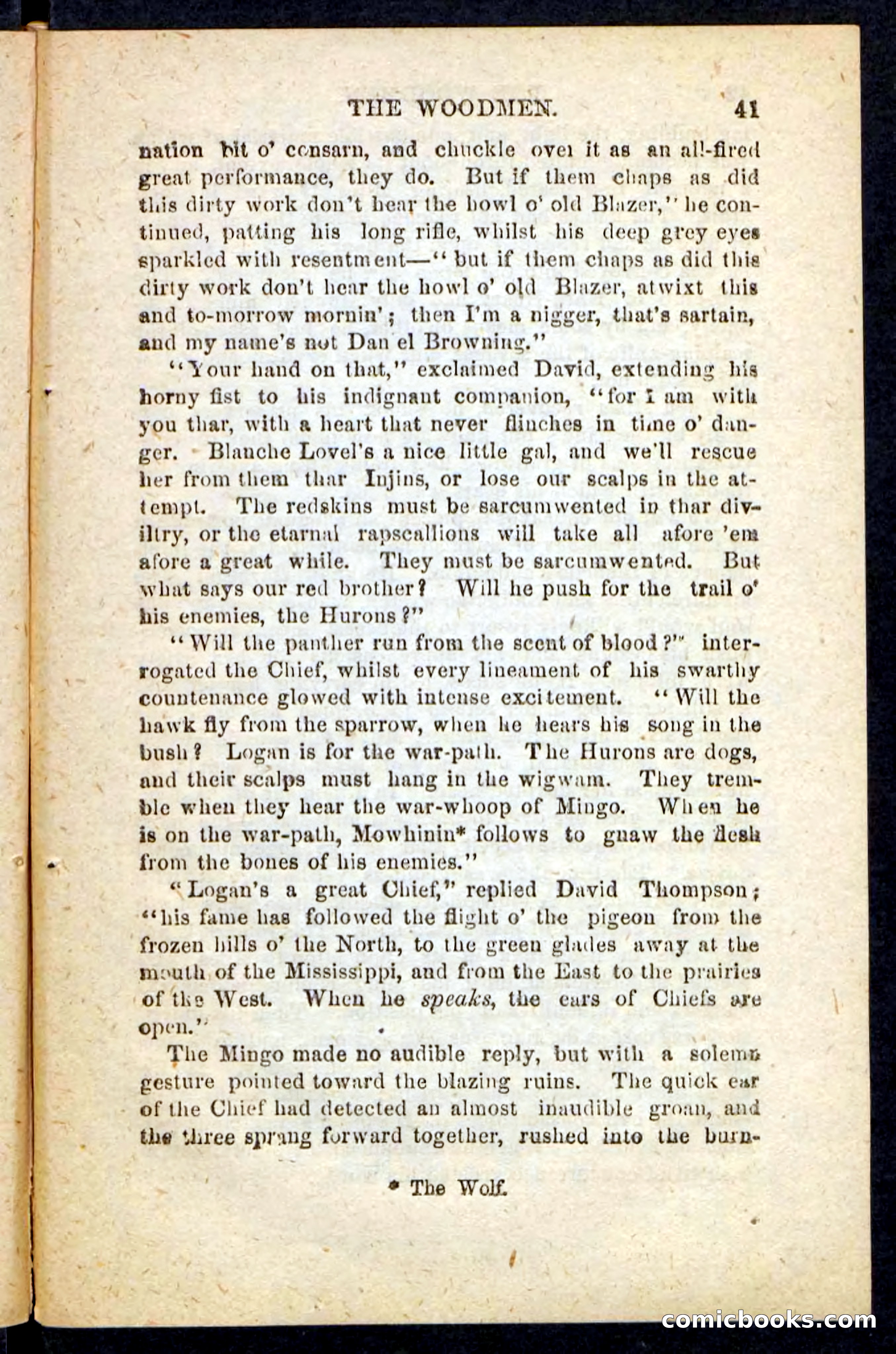 Beadle's Pocket Novels No. 214: The Backwoodsmen — page 37 of 100