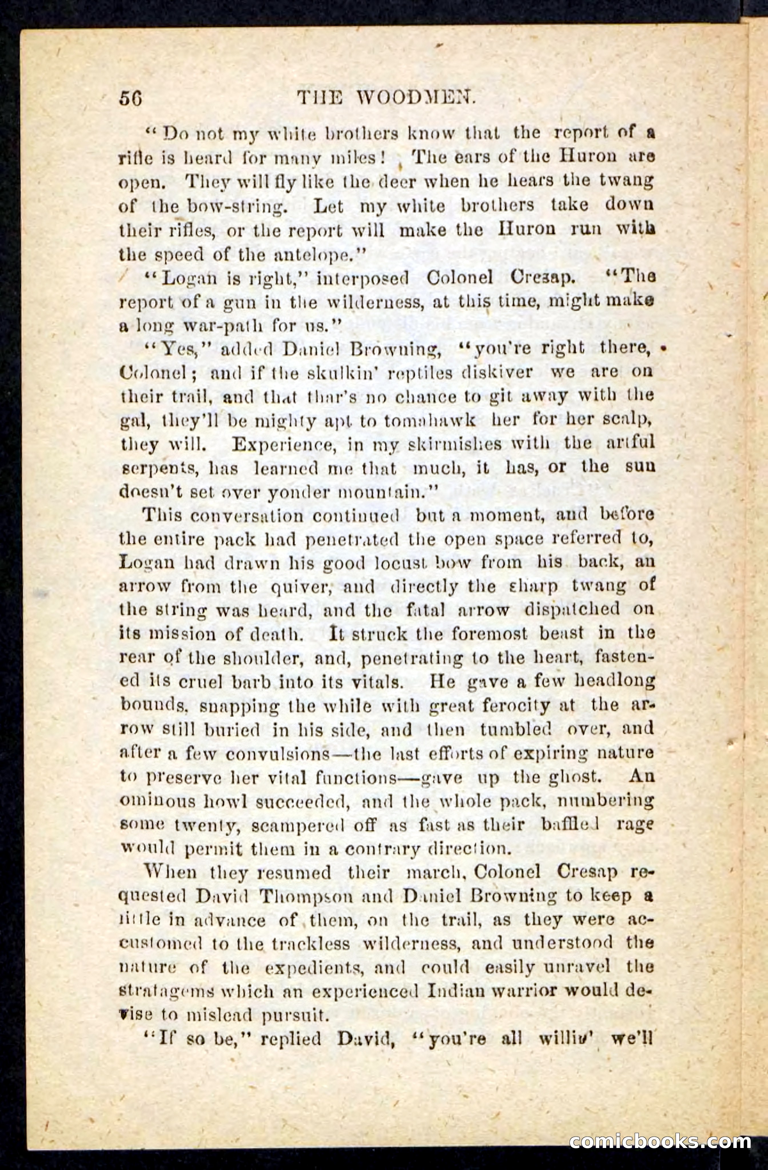 Beadle's Pocket Novels No. 214: The Backwoodsmen — page 52 of 100