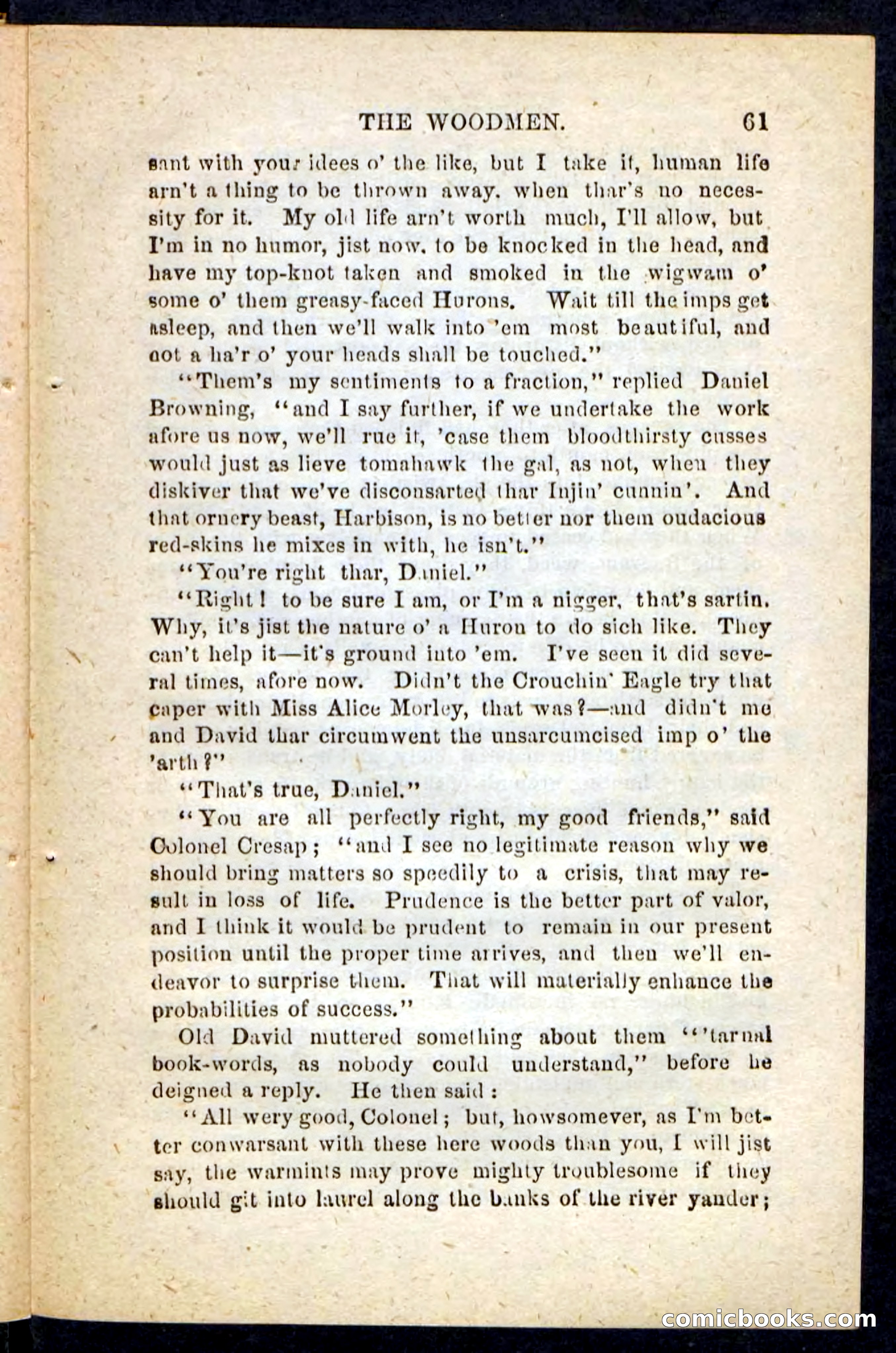 Beadle's Pocket Novels No. 214: The Backwoodsmen — page 57 of 100
