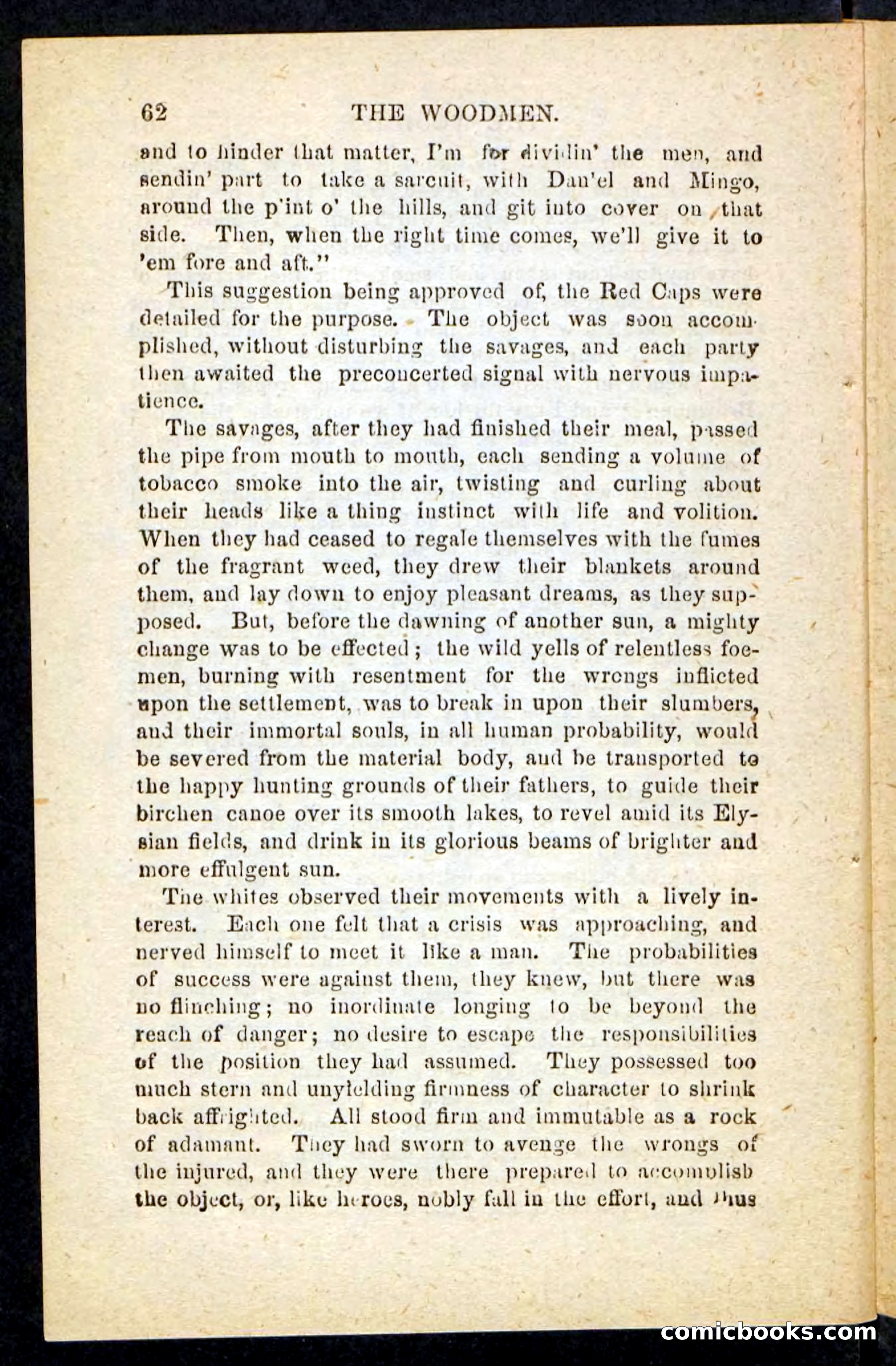 Beadle's Pocket Novels No. 214: The Backwoodsmen — page 58 of 100