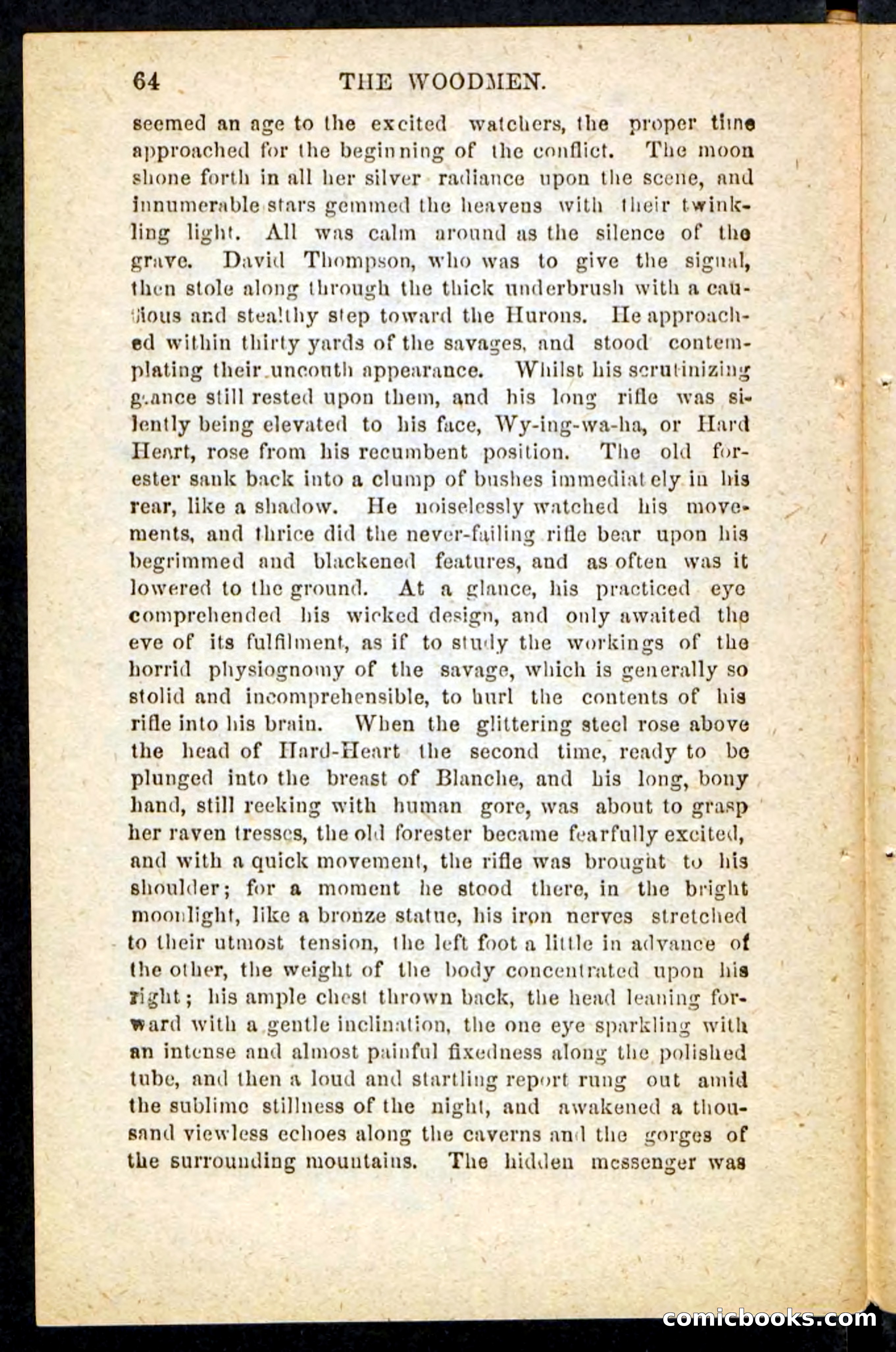 Beadle's Pocket Novels No. 214: The Backwoodsmen — page 60 of 100