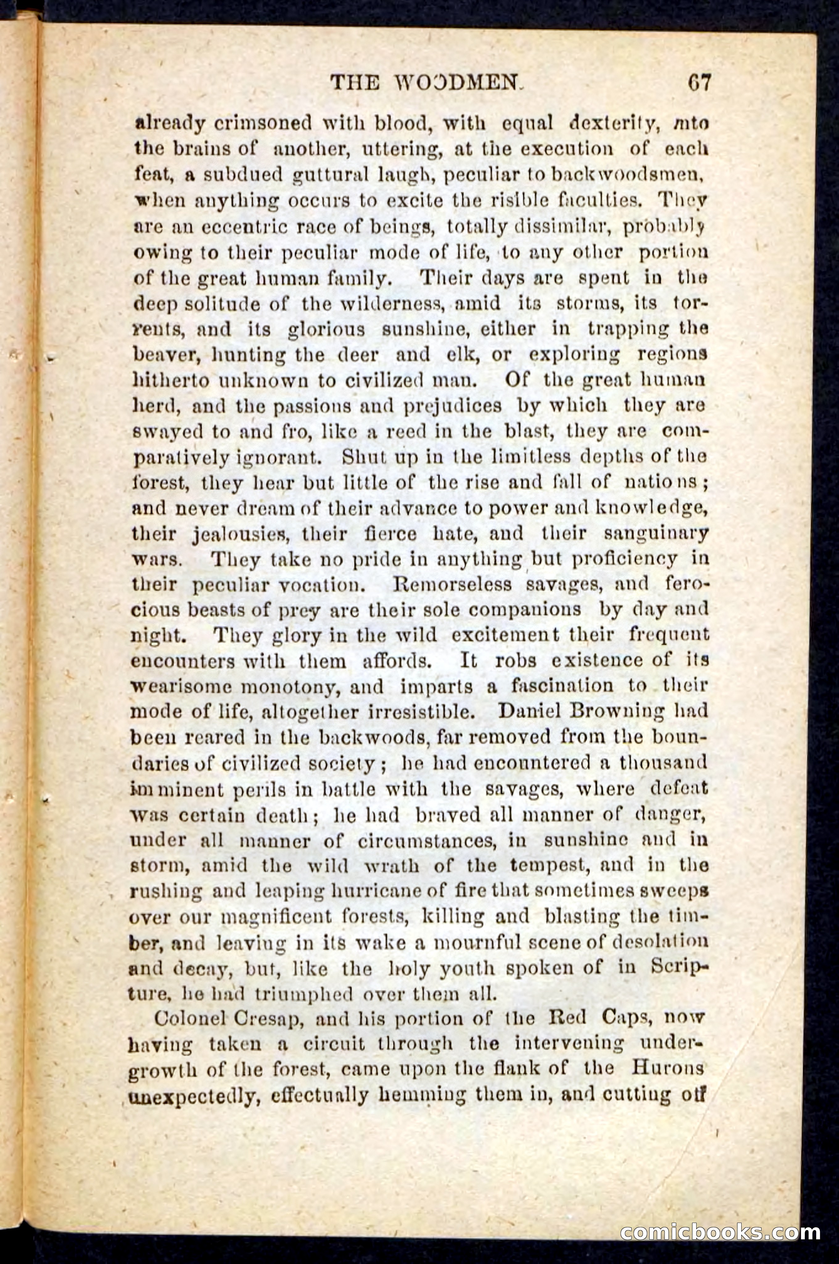 Beadle's Pocket Novels No. 214: The Backwoodsmen — page 63 of 100