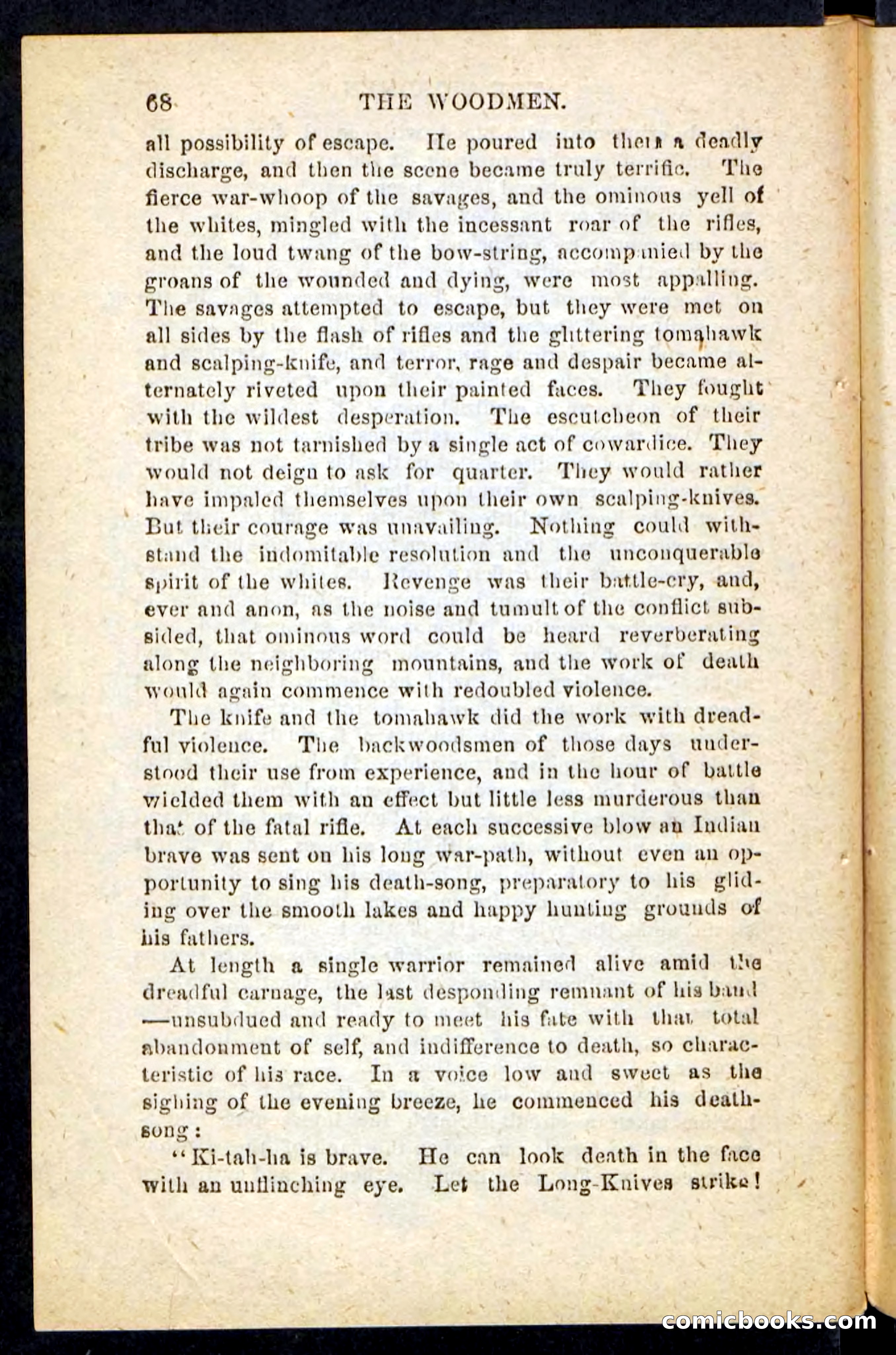 Beadle's Pocket Novels No. 214: The Backwoodsmen — page 64 of 100