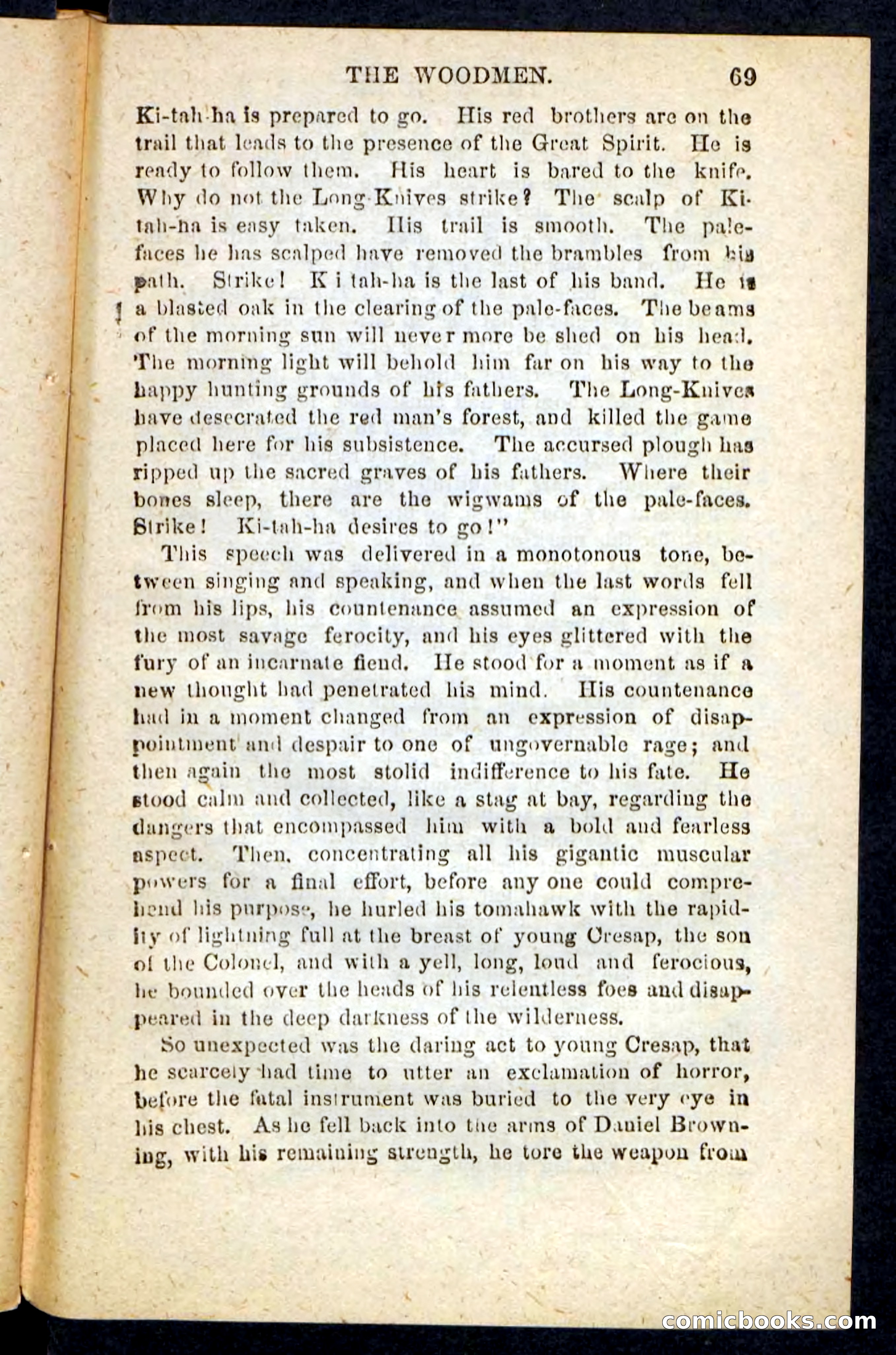 Beadle's Pocket Novels No. 214: The Backwoodsmen — page 65 of 100