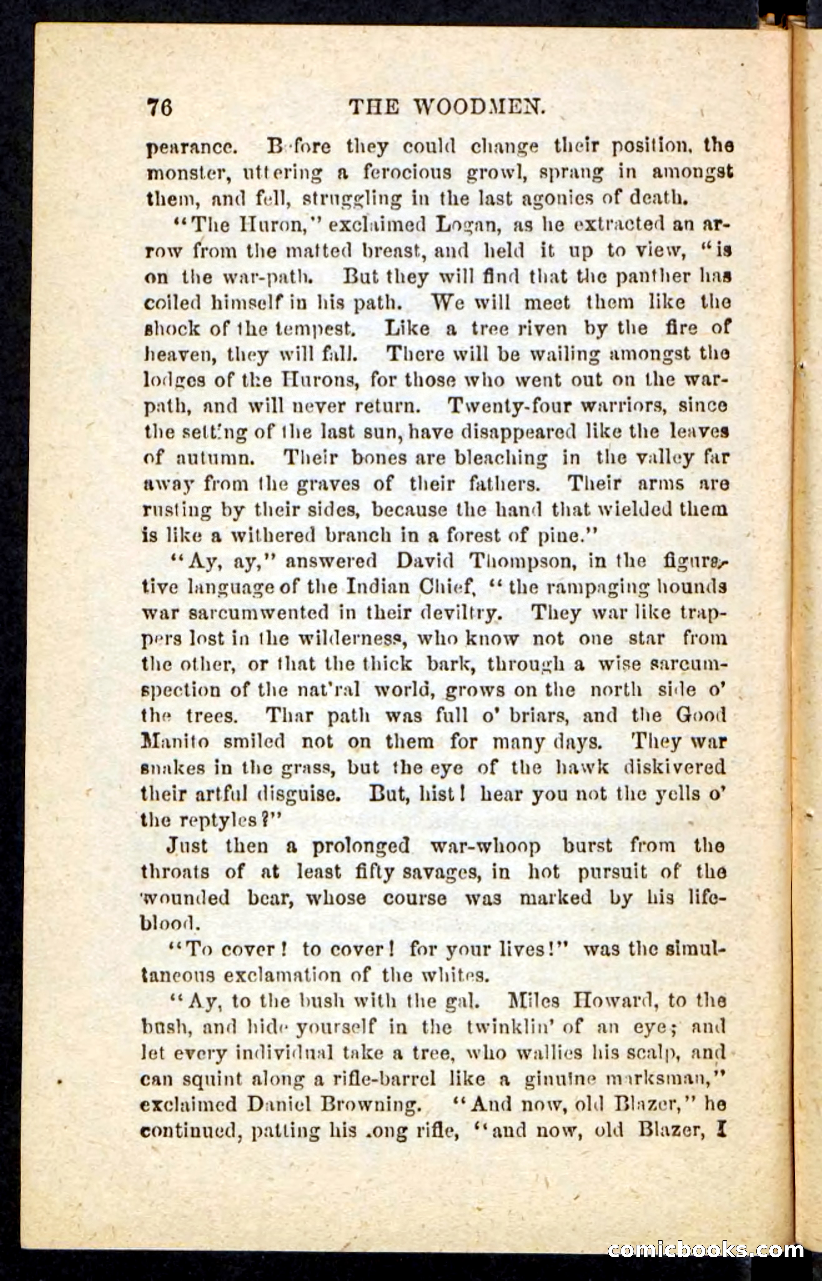 Beadle's Pocket Novels No. 214: The Backwoodsmen — page 72 of 100