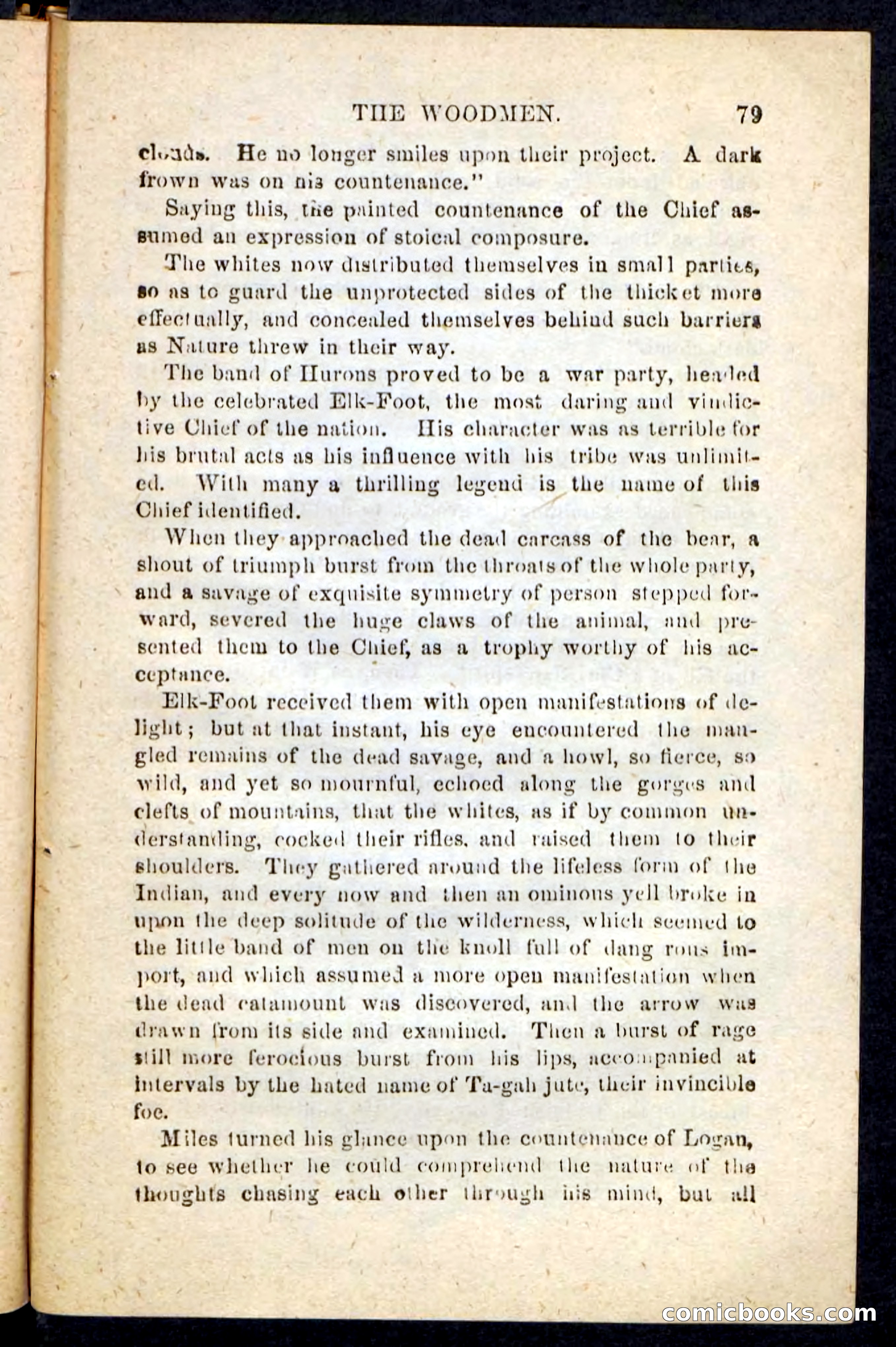 Beadle's Pocket Novels No. 214: The Backwoodsmen — page 75 of 100
