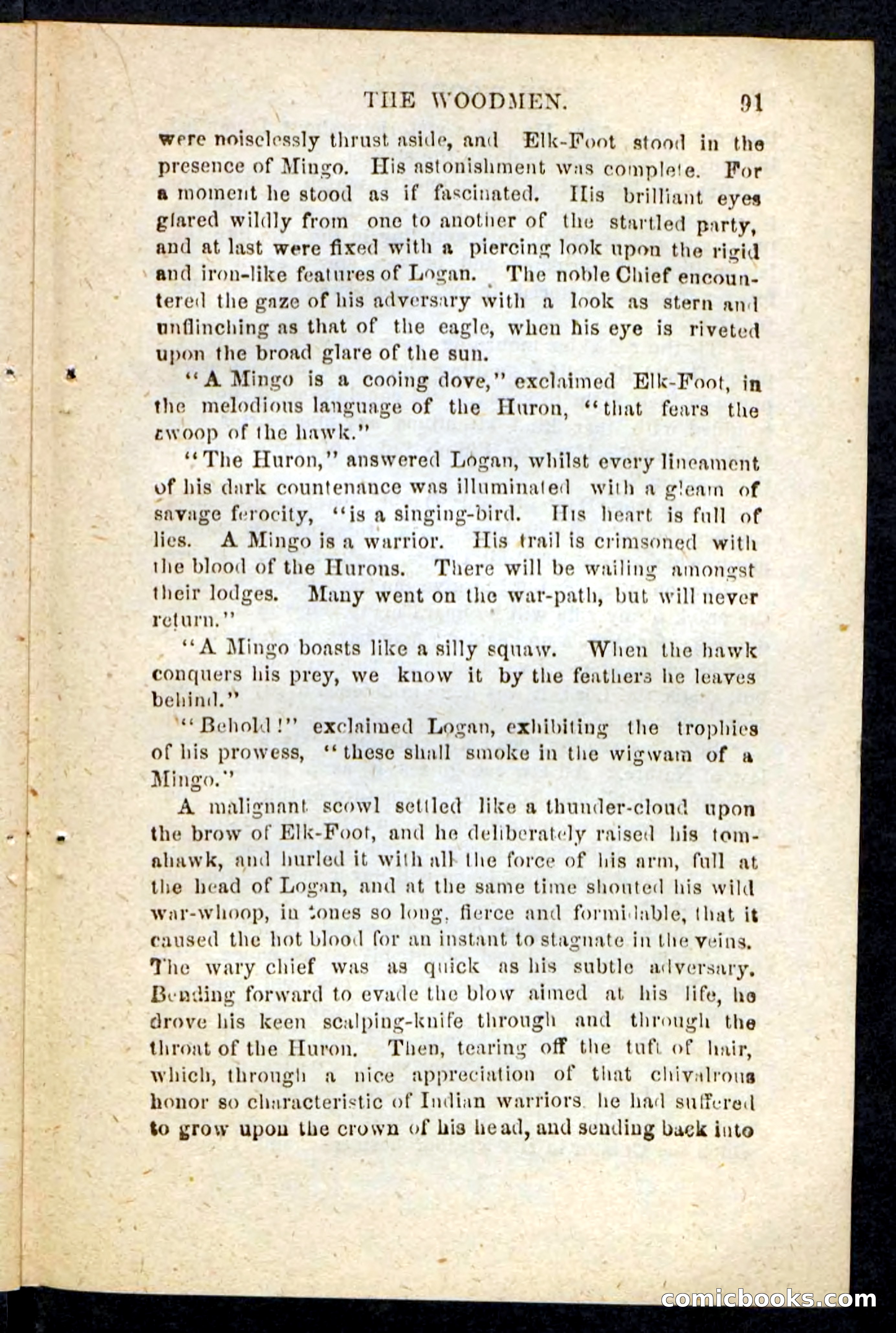 Beadle's Pocket Novels No. 214: The Backwoodsmen — page 87 of 100