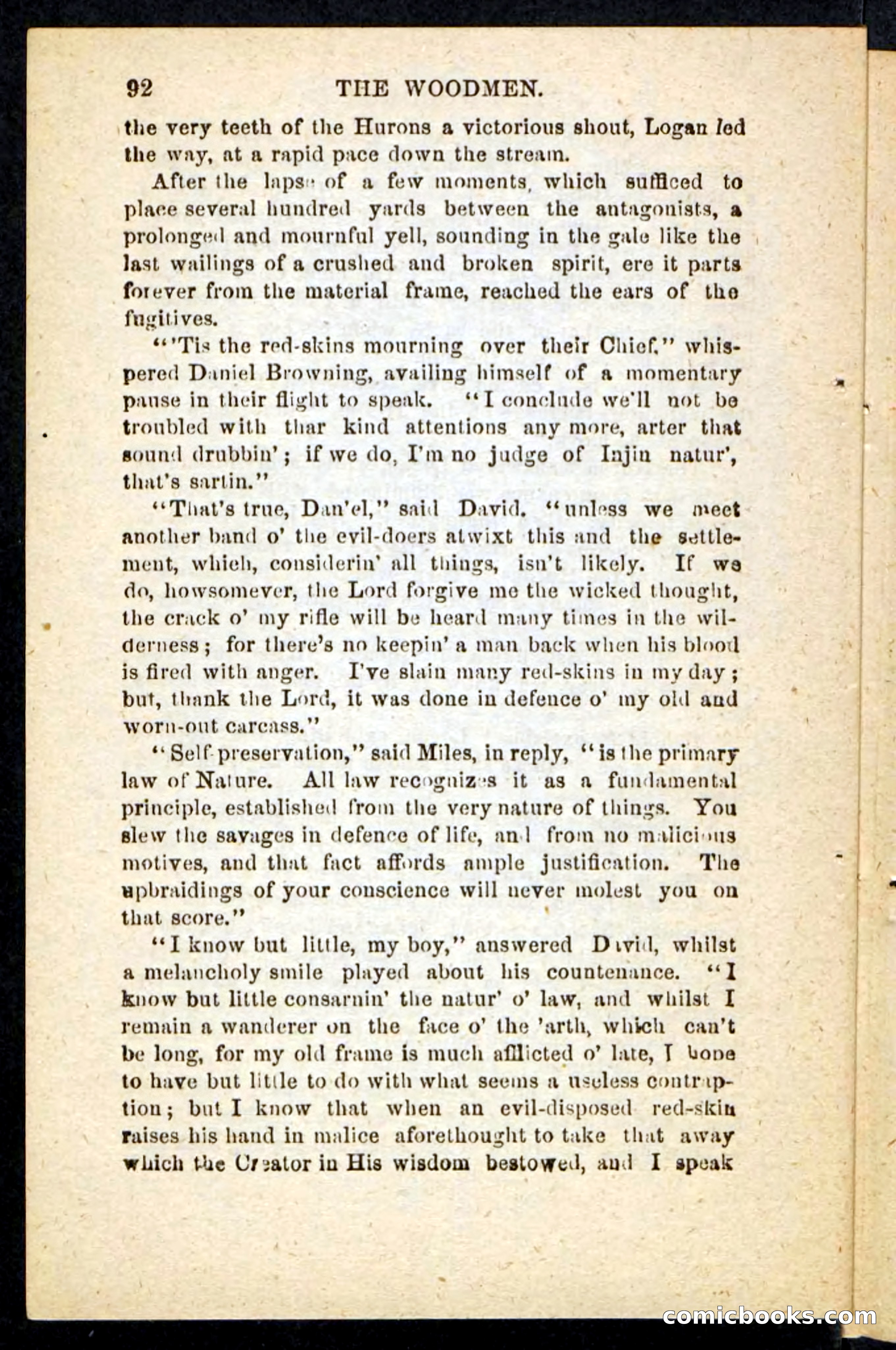 Beadle's Pocket Novels No. 214: The Backwoodsmen — page 88 of 100
