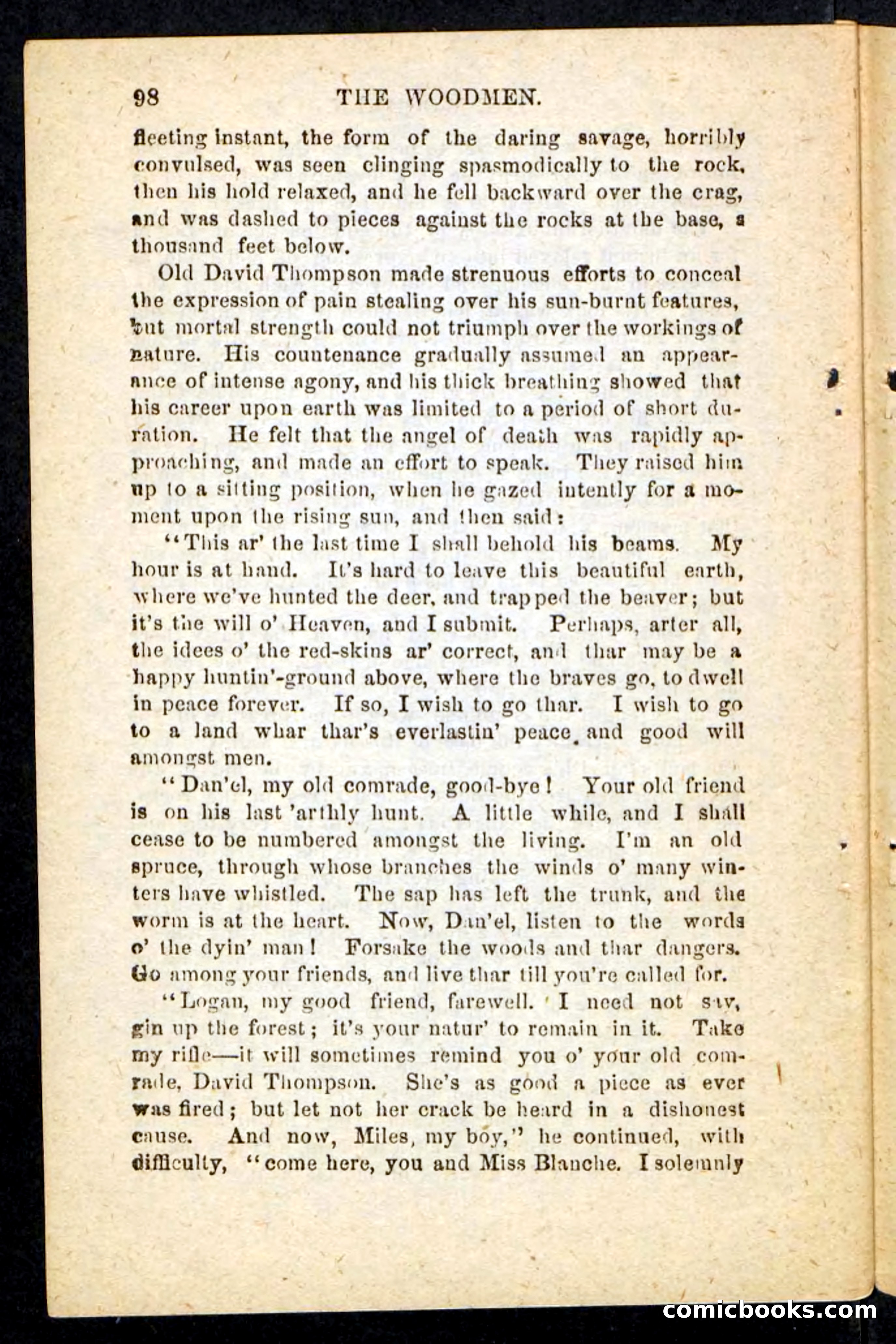 Beadle's Pocket Novels No. 214: The Backwoodsmen — page 94 of 100