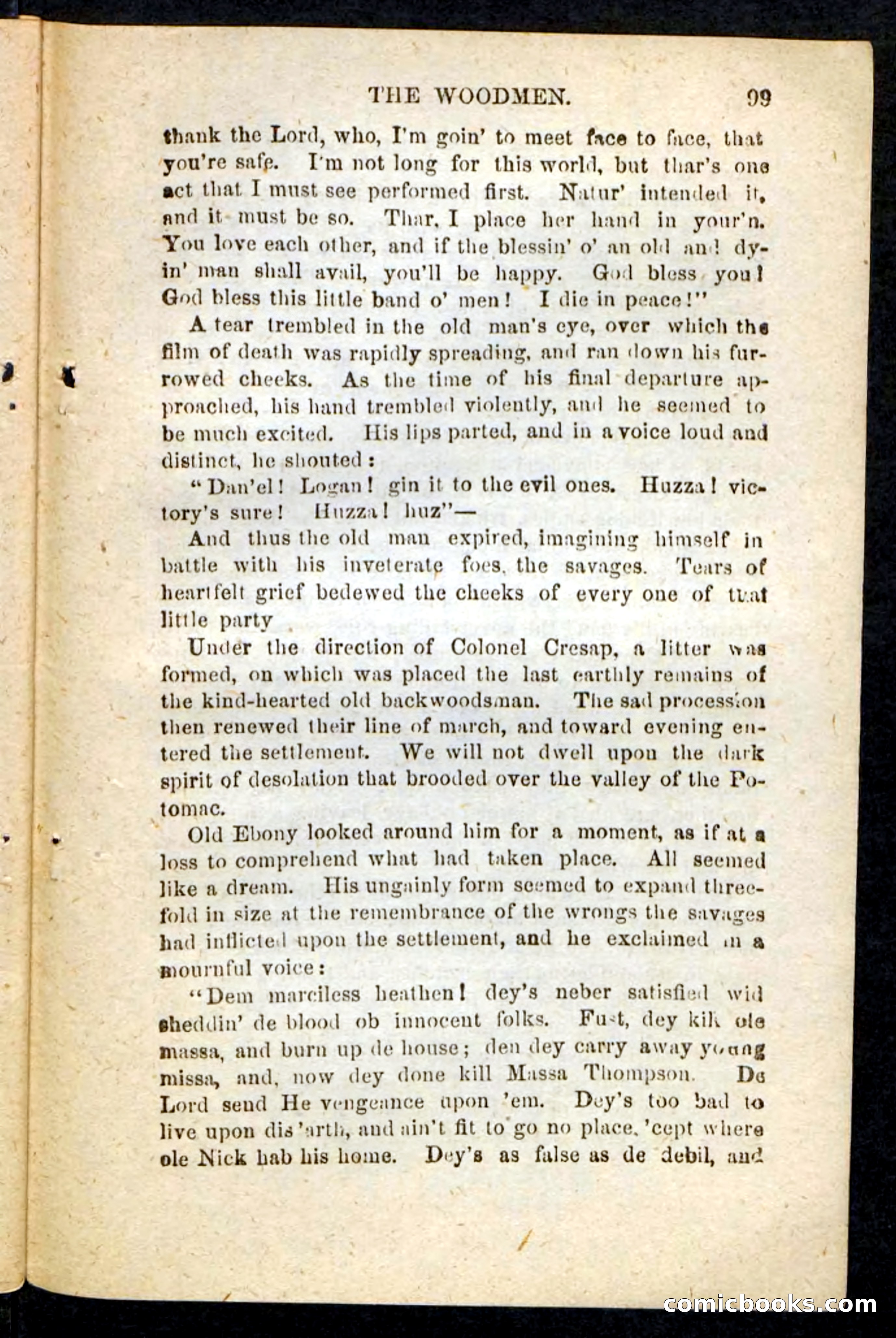 Beadle's Pocket Novels No. 214: The Backwoodsmen — page 95 of 100