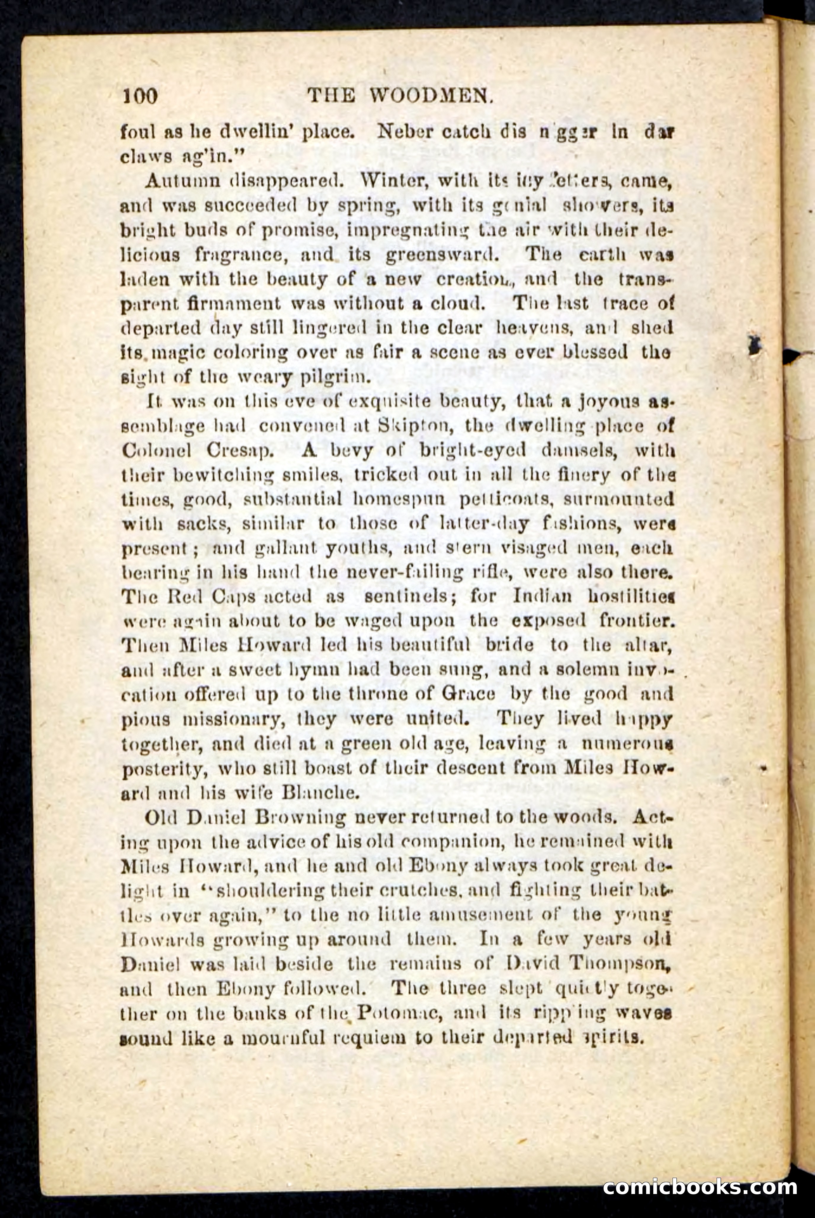 Beadle's Pocket Novels No. 214: The Backwoodsmen — page 96 of 100