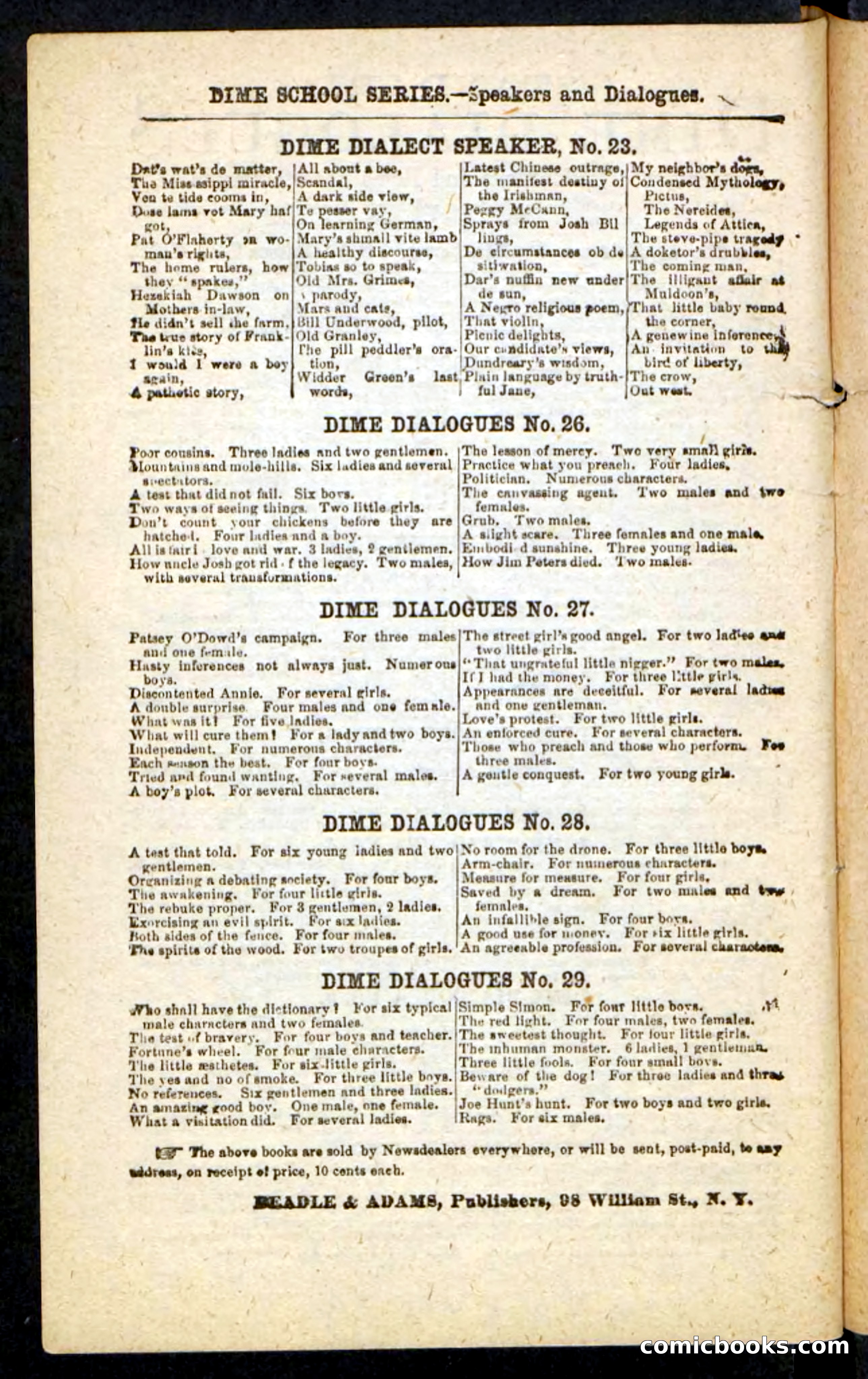 Beadle's Pocket Novels No. 214: The Backwoodsmen — page 98 of 100
