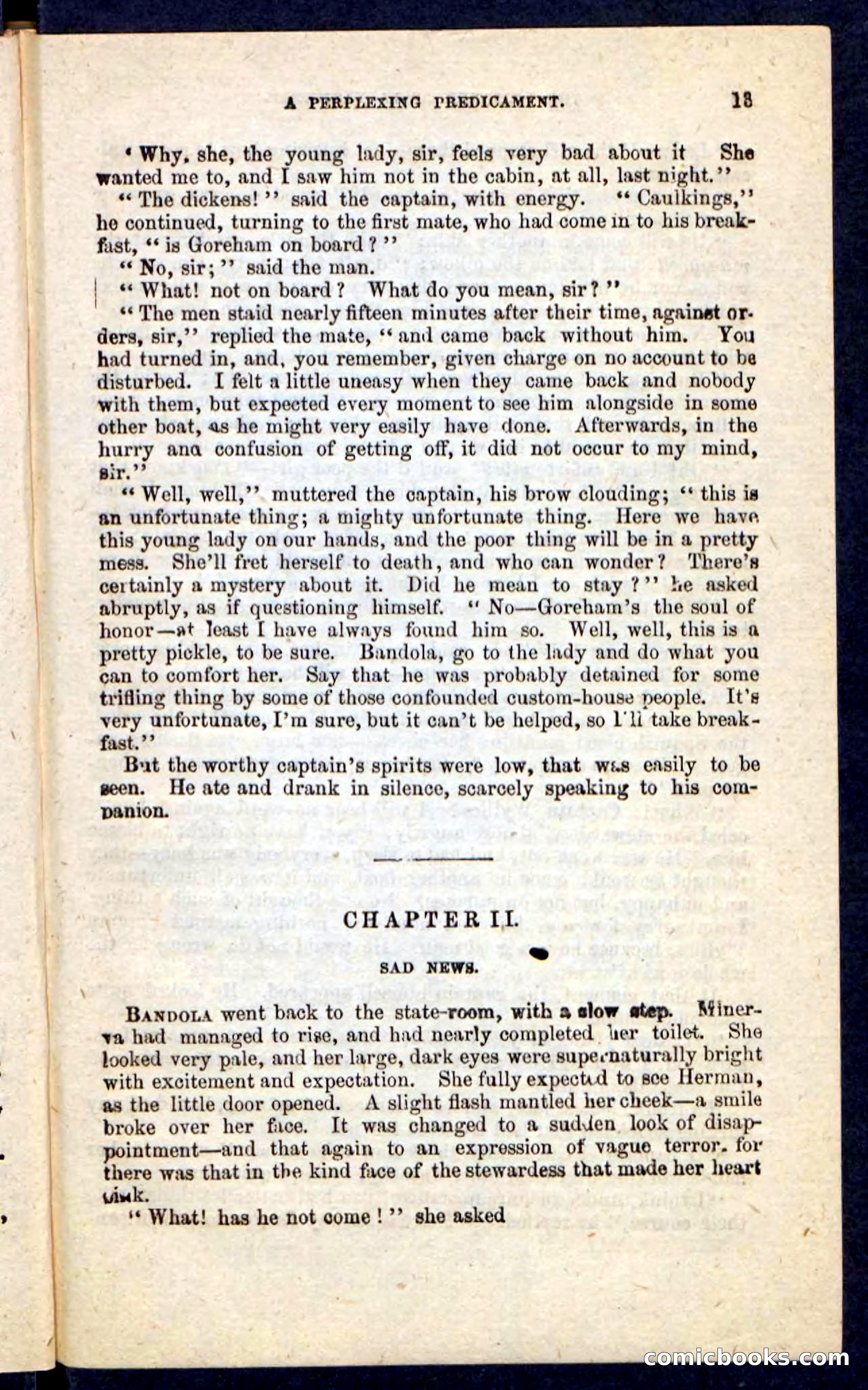 Beadle's Pocket Novels No. 215: Prisoner of La Vintresse — page 9 of 100