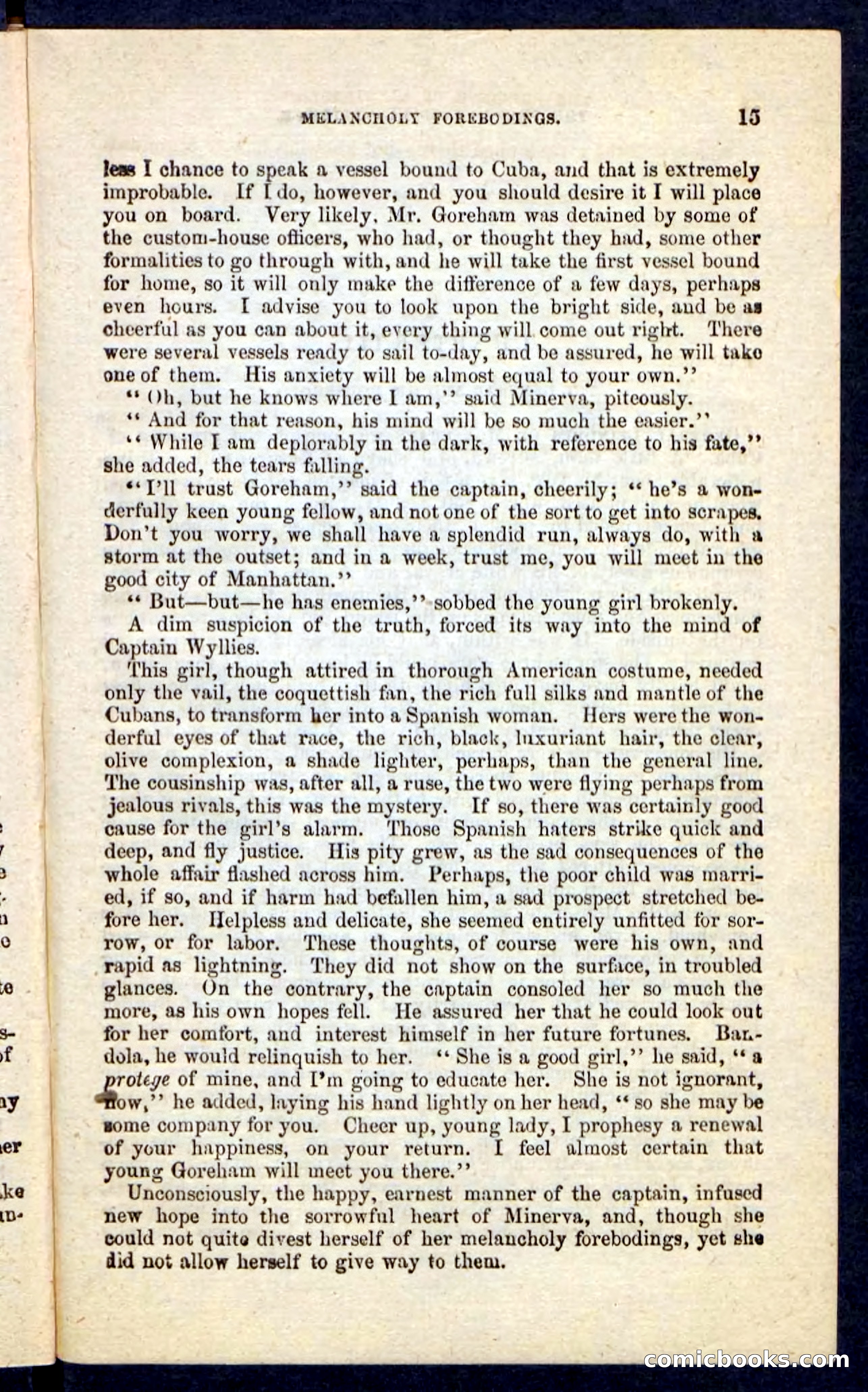 Beadle's Pocket Novels No. 215: Prisoner of La Vintresse — page 11 of 100