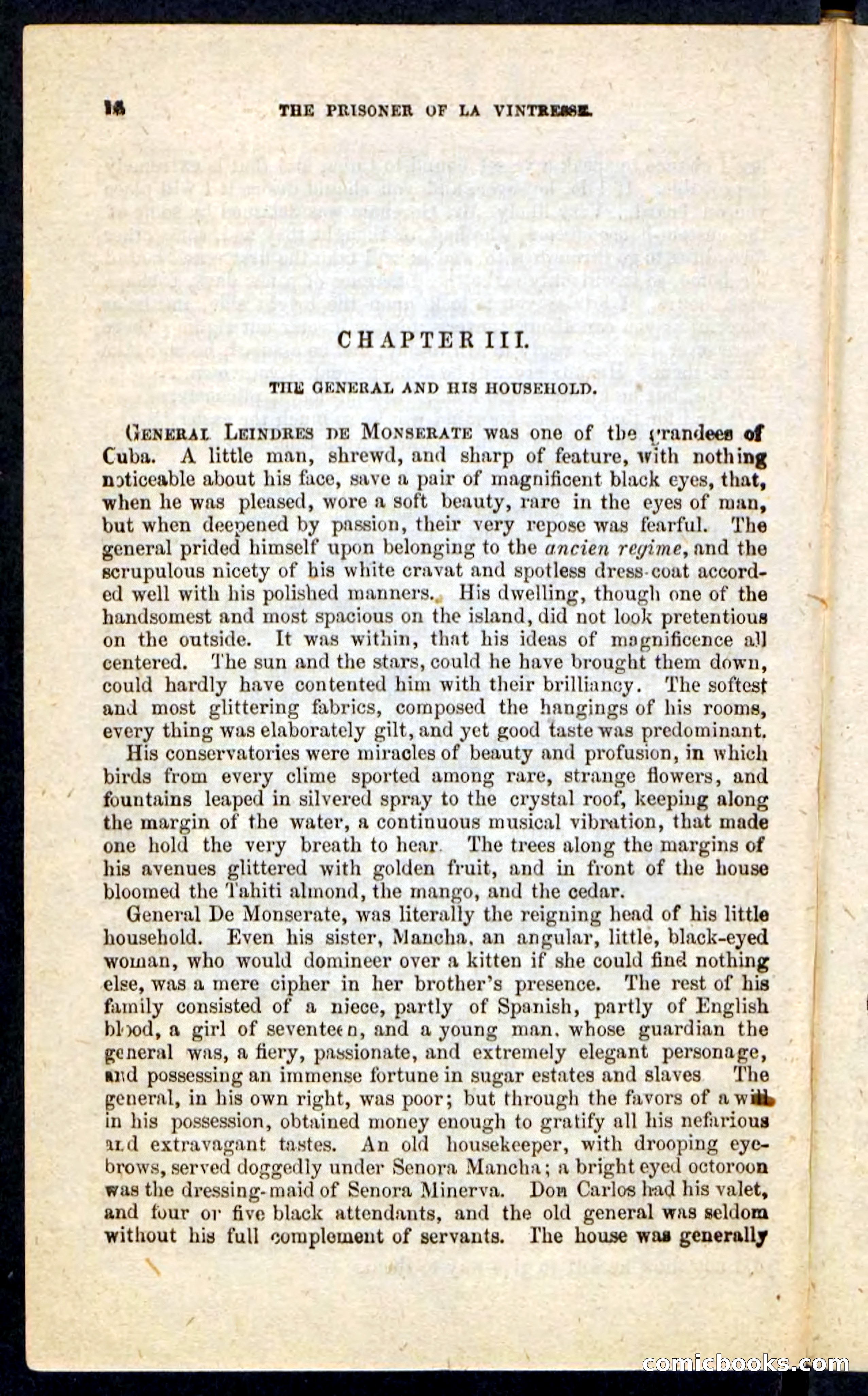 Beadle's Pocket Novels No. 215: Prisoner of La Vintresse — page 12 of 100