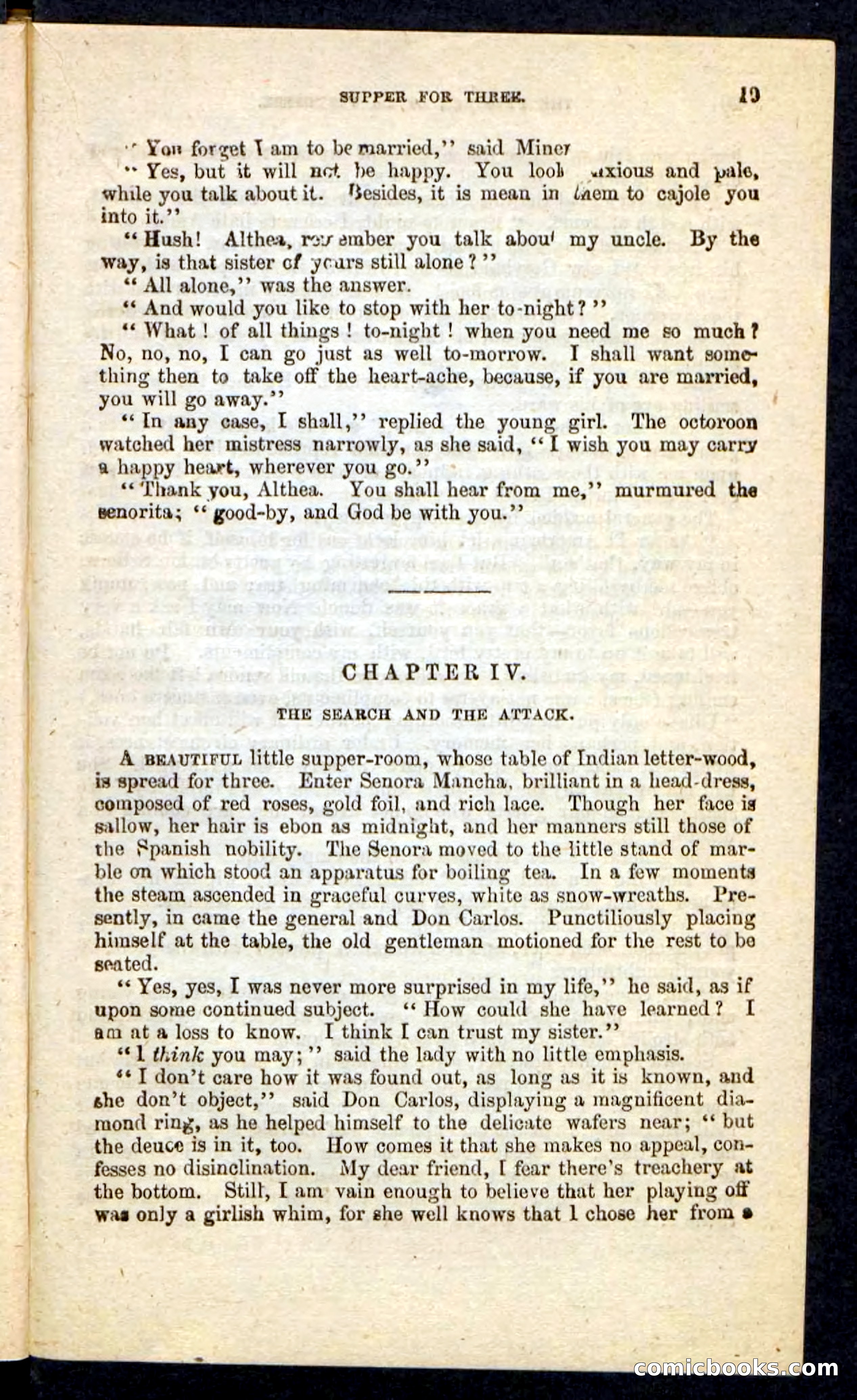 Beadle's Pocket Novels No. 215: Prisoner of La Vintresse — page 15 of 100