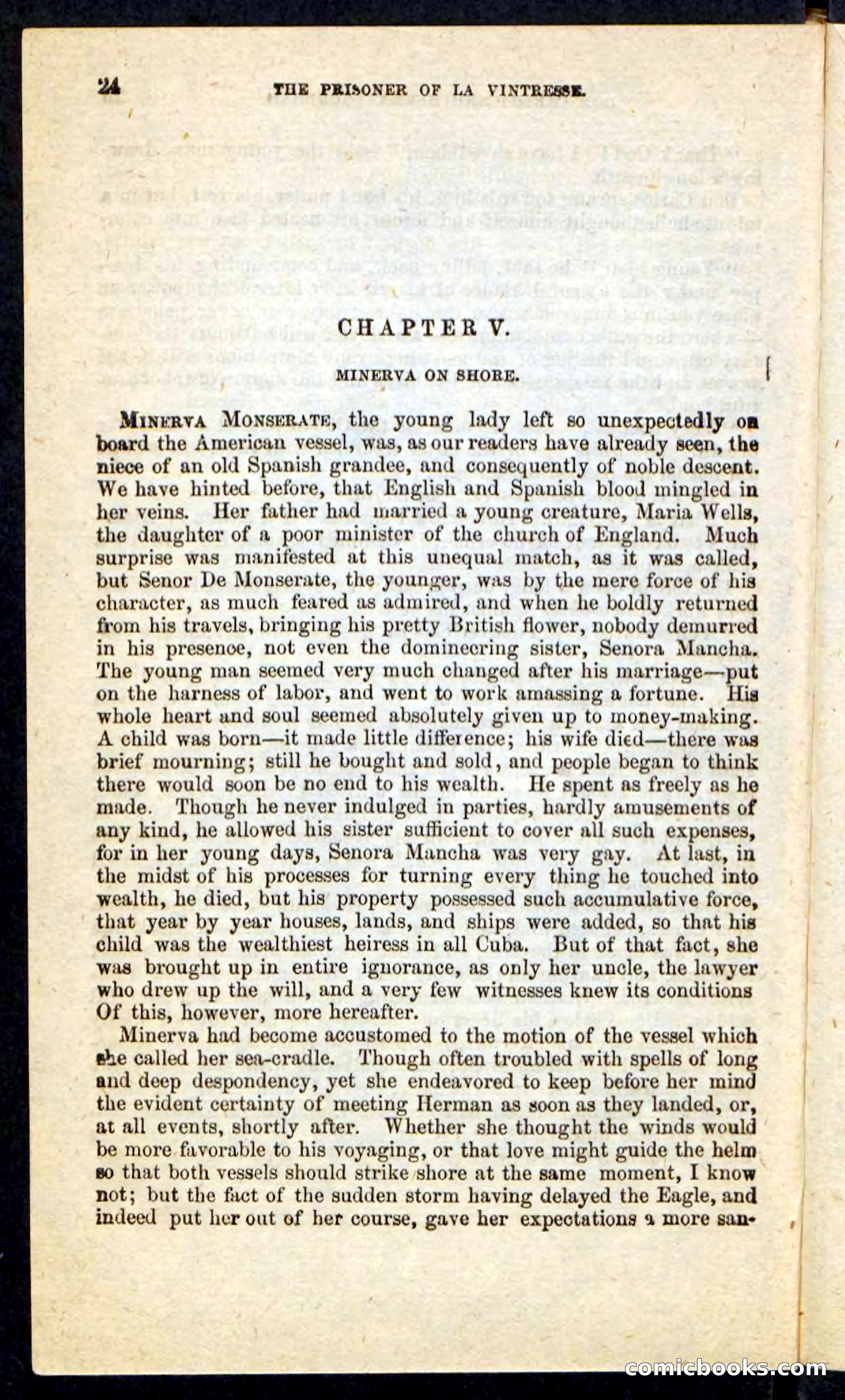Beadle's Pocket Novels No. 215: Prisoner of La Vintresse — page 20 of 100