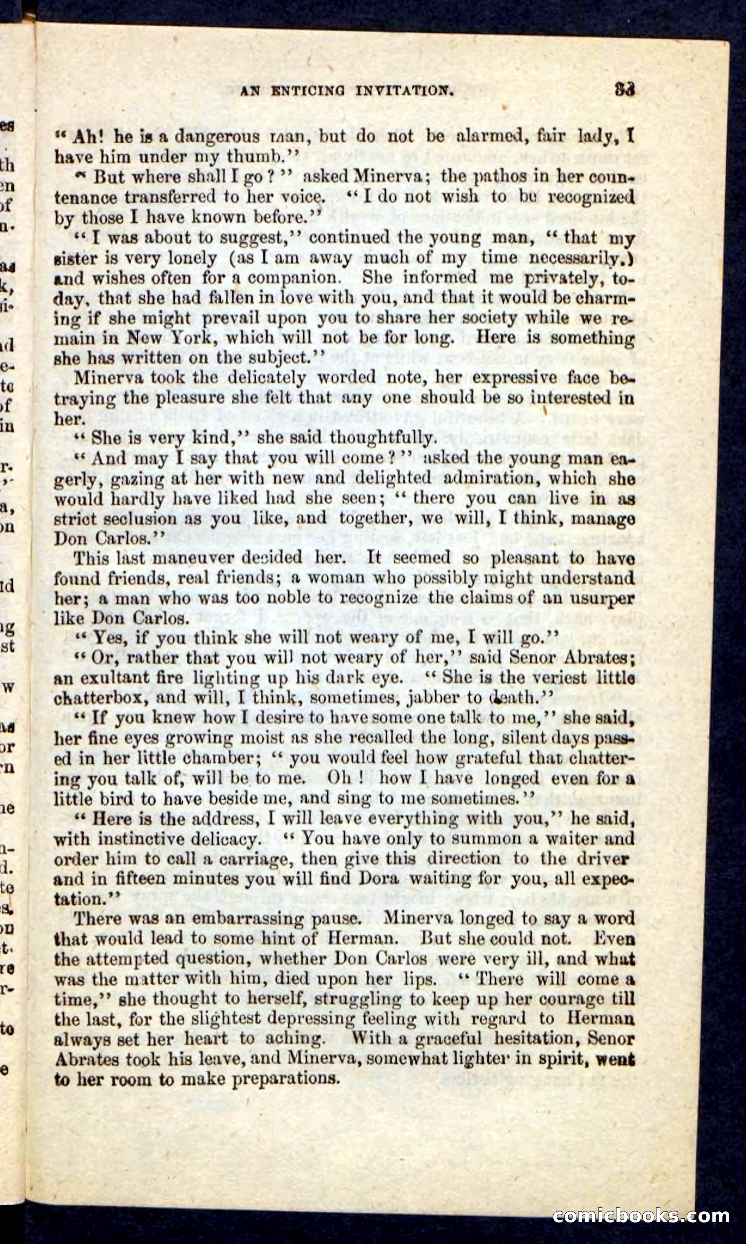 Beadle's Pocket Novels No. 215: Prisoner of La Vintresse — page 29 of 100