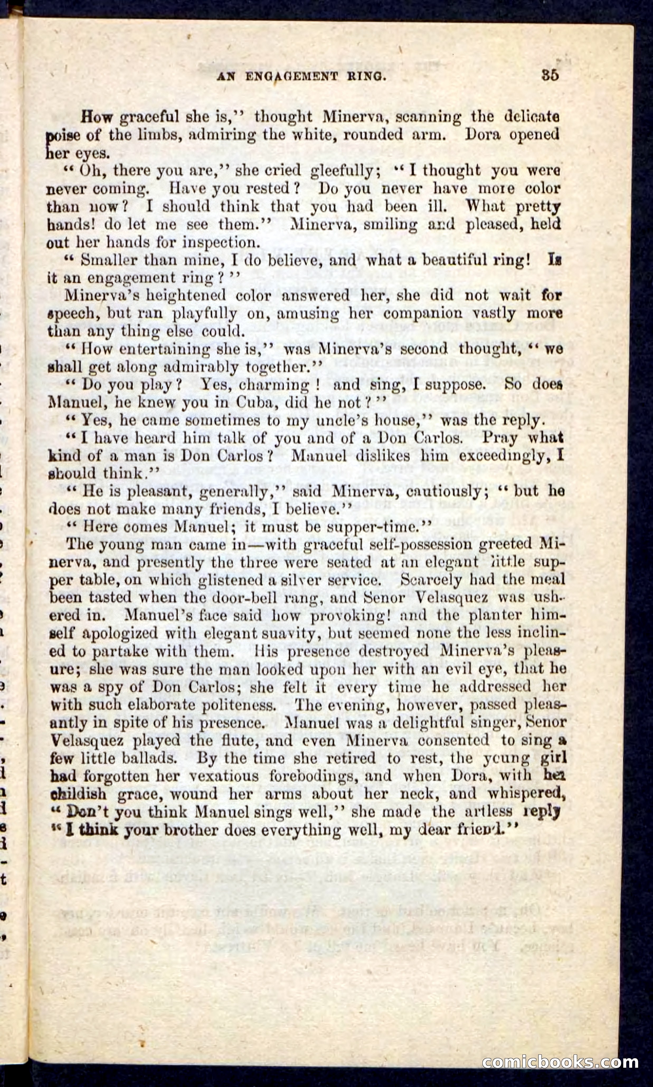 Beadle's Pocket Novels No. 215: Prisoner of La Vintresse — page 31 of 100