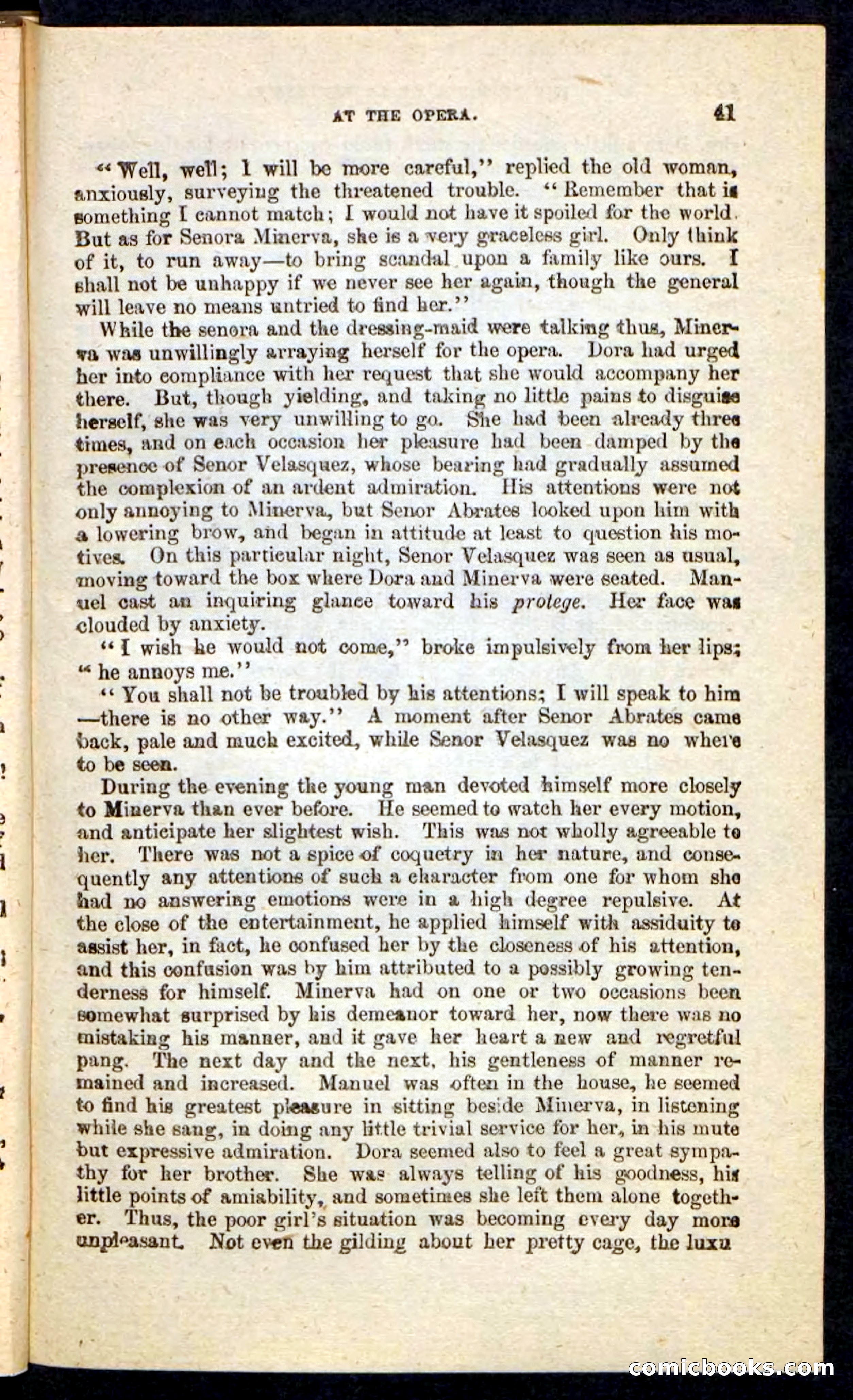 Beadle's Pocket Novels No. 215: Prisoner of La Vintresse — page 37 of 100