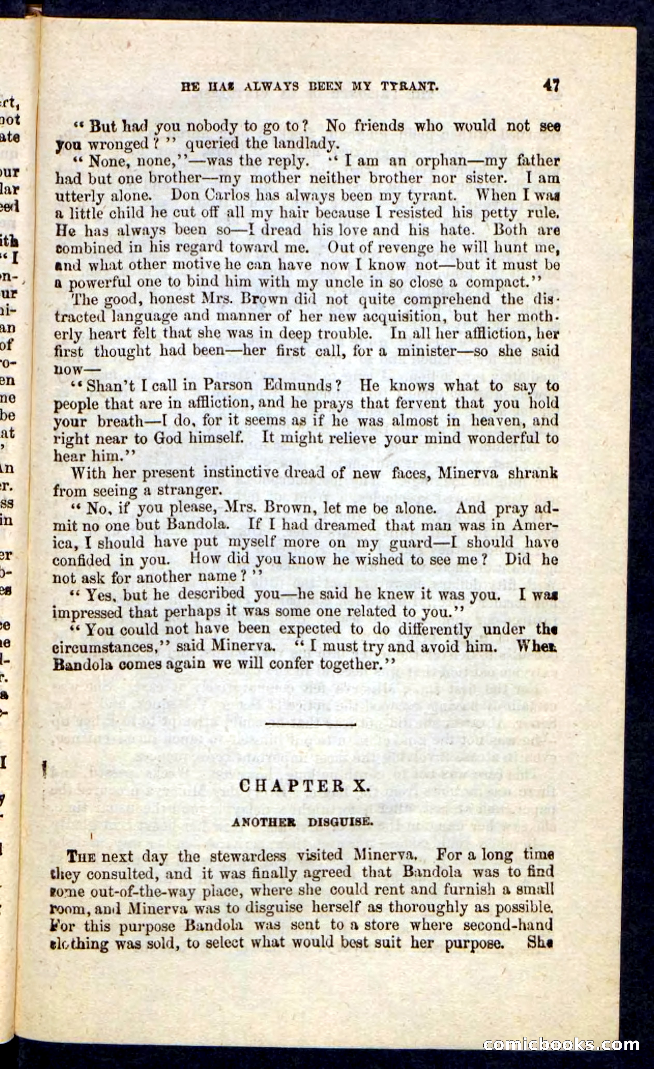 Beadle's Pocket Novels No. 215: Prisoner of La Vintresse — page 43 of 100