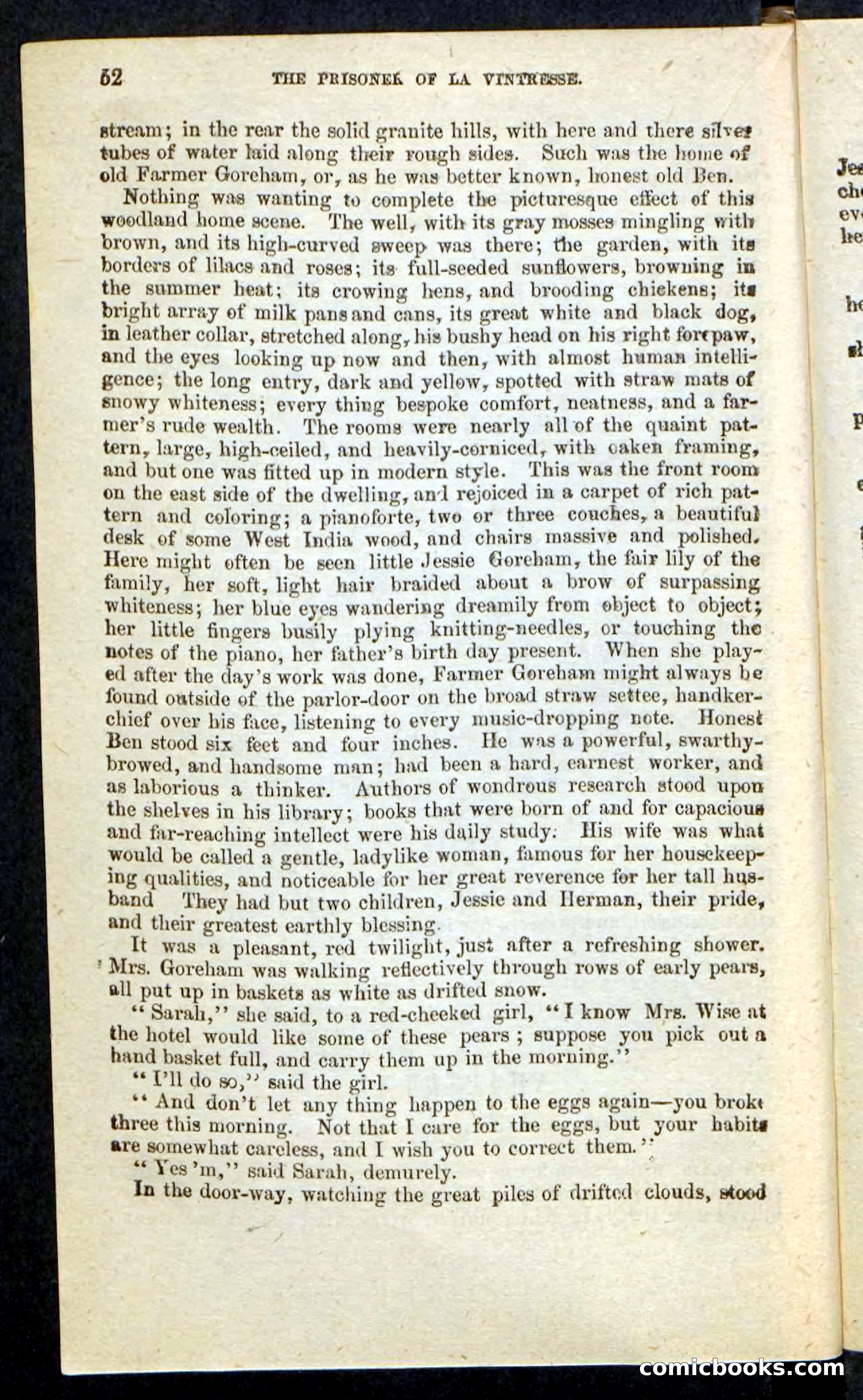Beadle's Pocket Novels No. 215: Prisoner of La Vintresse — page 48 of 100