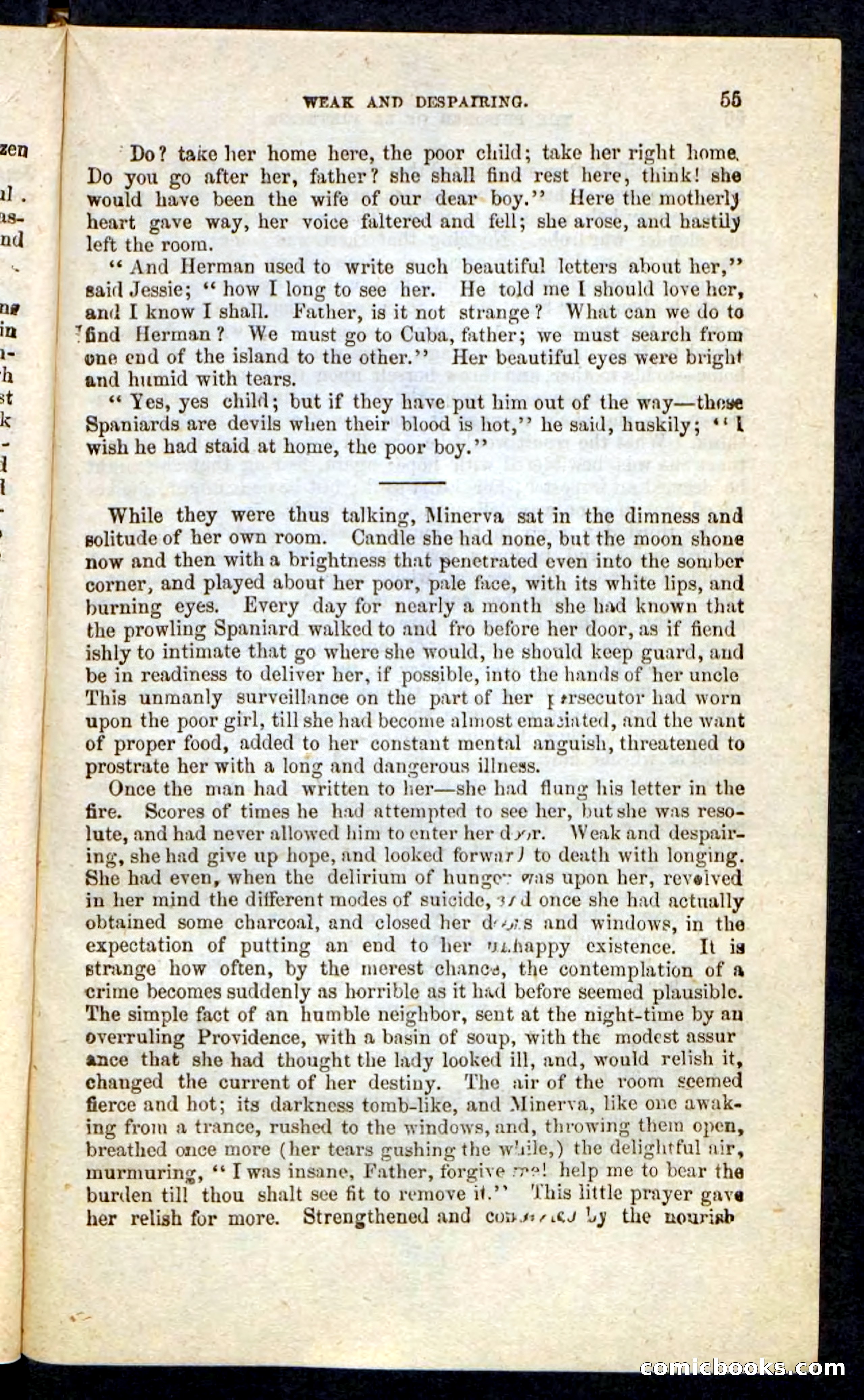 Beadle's Pocket Novels No. 215: Prisoner of La Vintresse — page 51 of 100