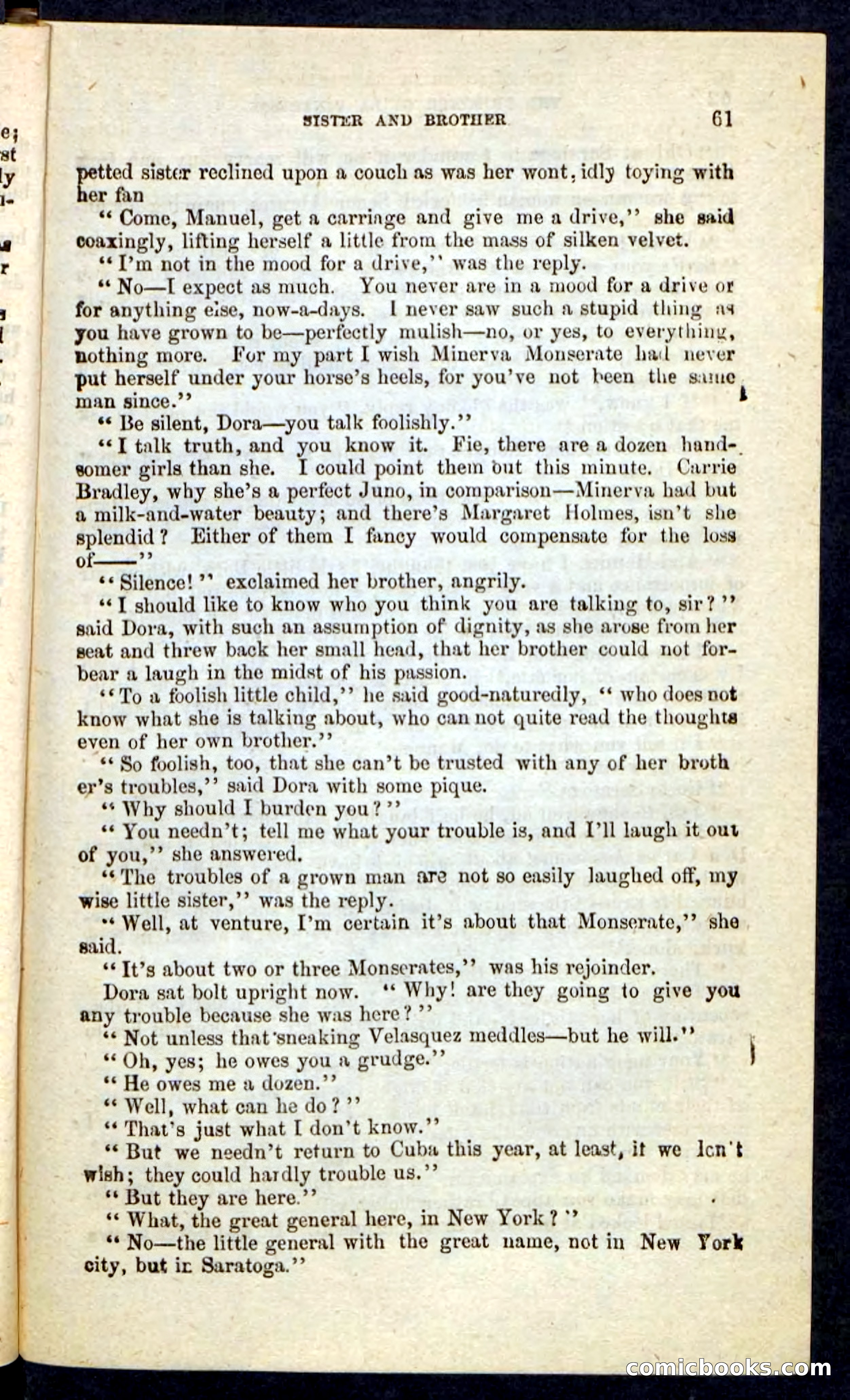 Beadle's Pocket Novels No. 215: Prisoner of La Vintresse — page 57 of 100