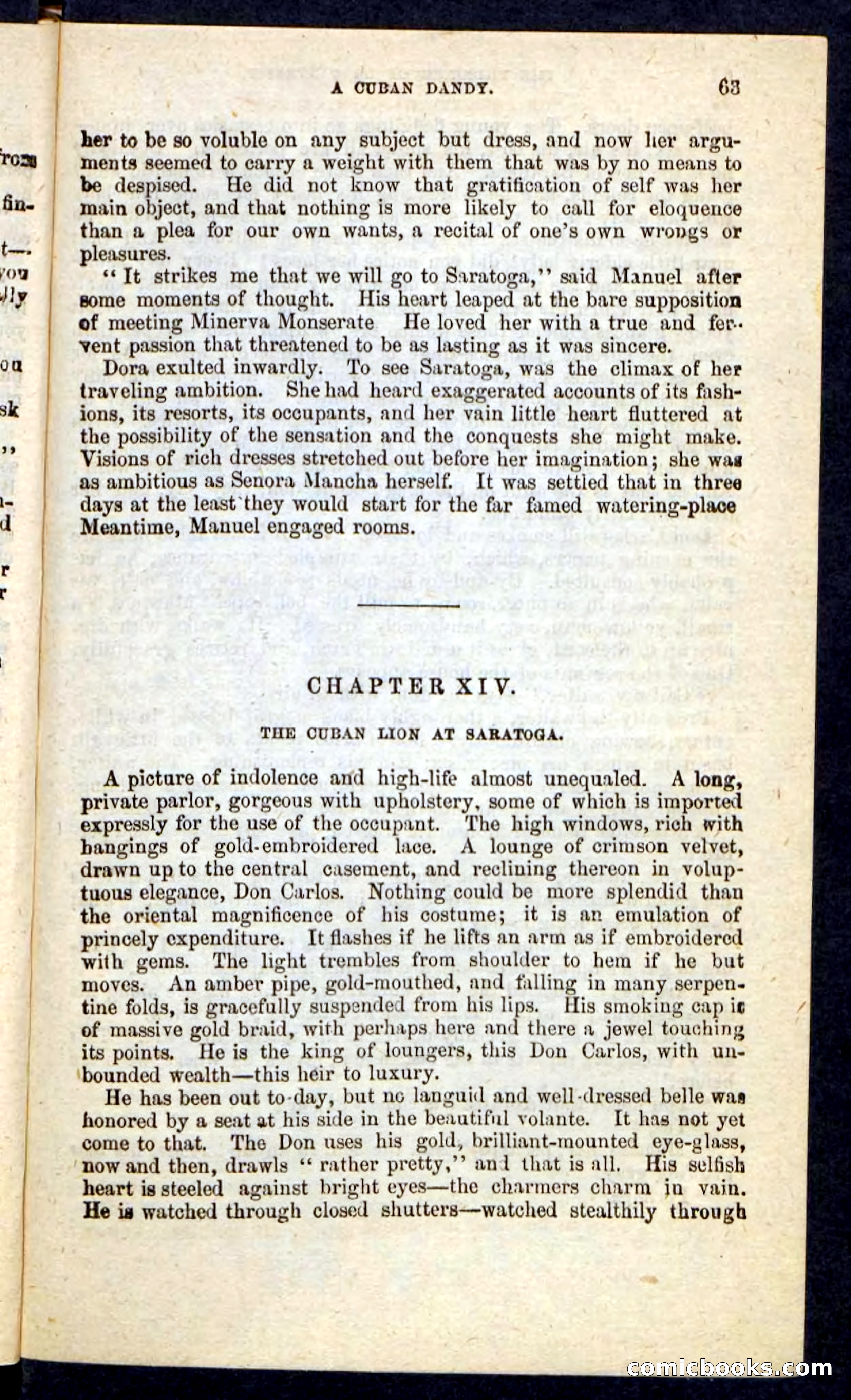 Beadle's Pocket Novels No. 215: Prisoner of La Vintresse — page 59 of 100