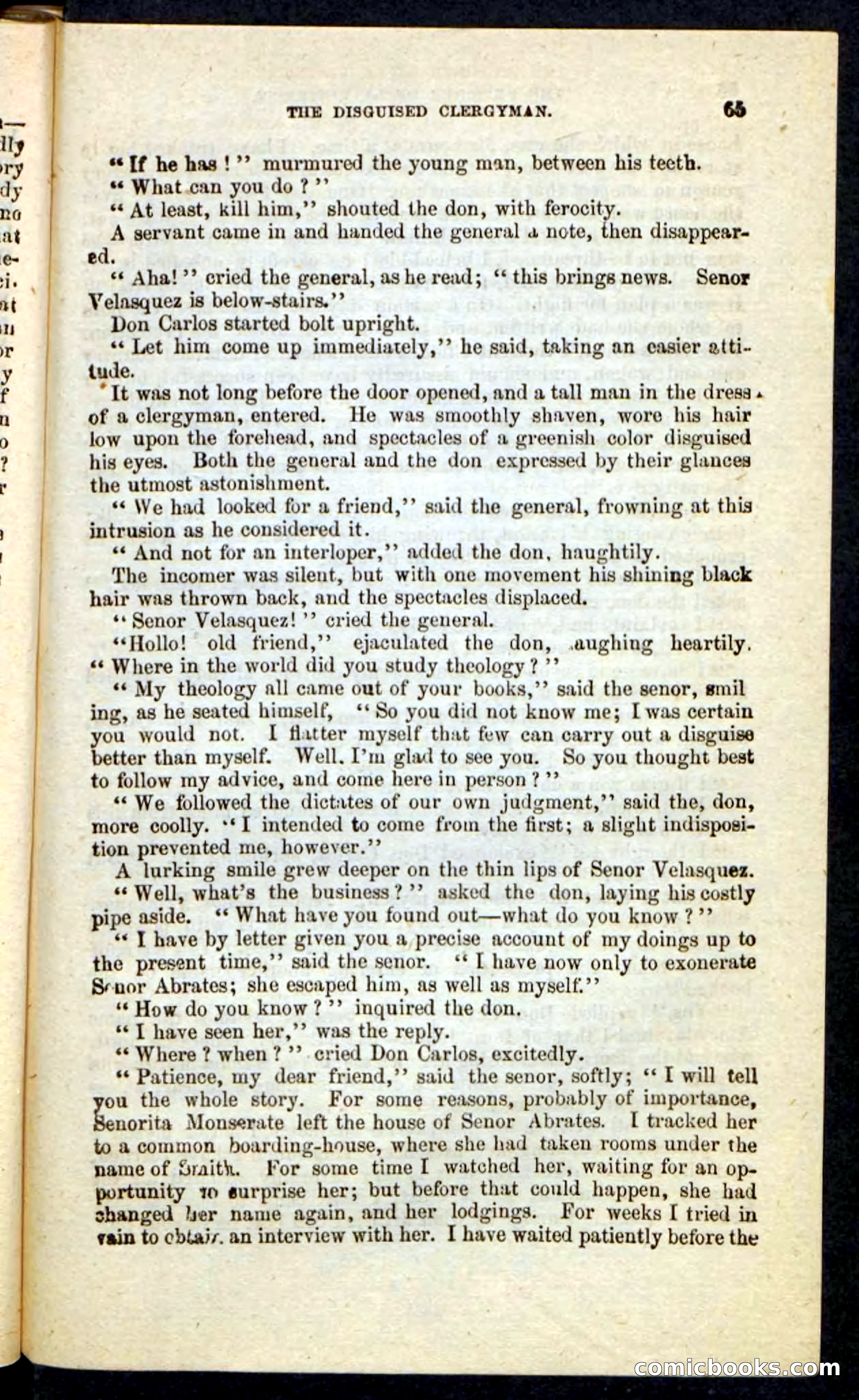 Beadle's Pocket Novels No. 215: Prisoner of La Vintresse — page 61 of 100