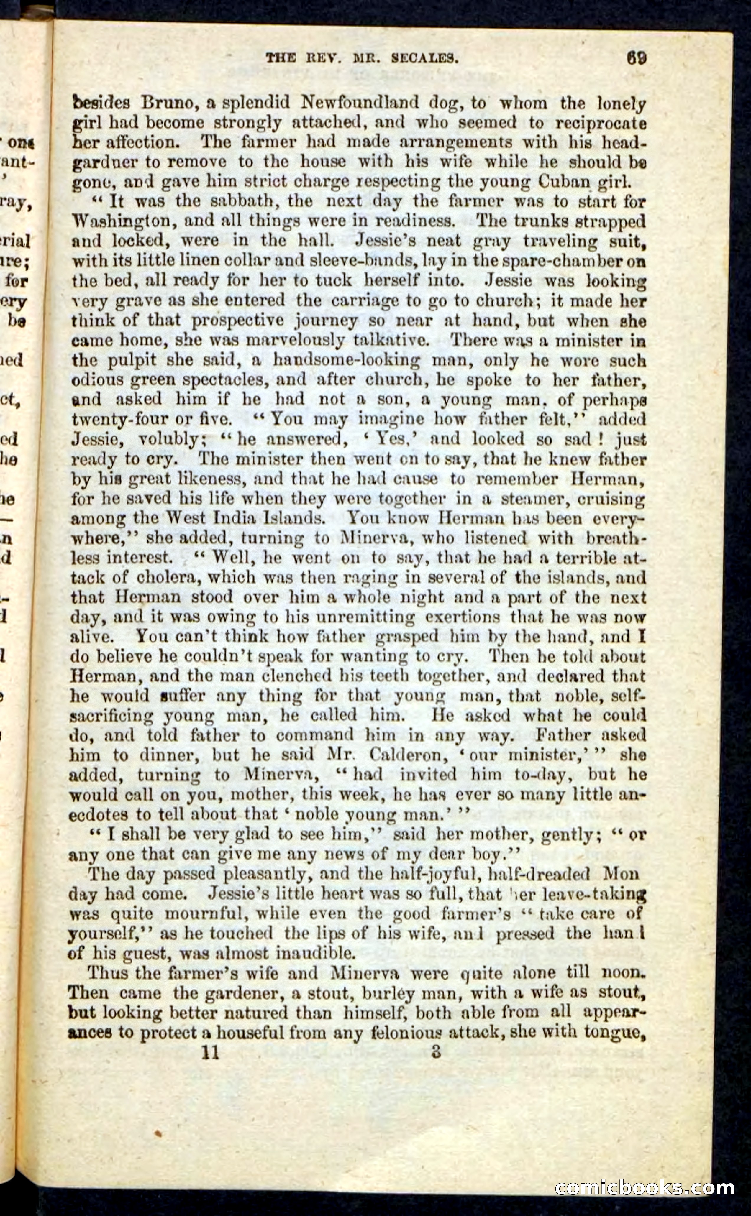 Beadle's Pocket Novels No. 215: Prisoner of La Vintresse — page 65 of 100