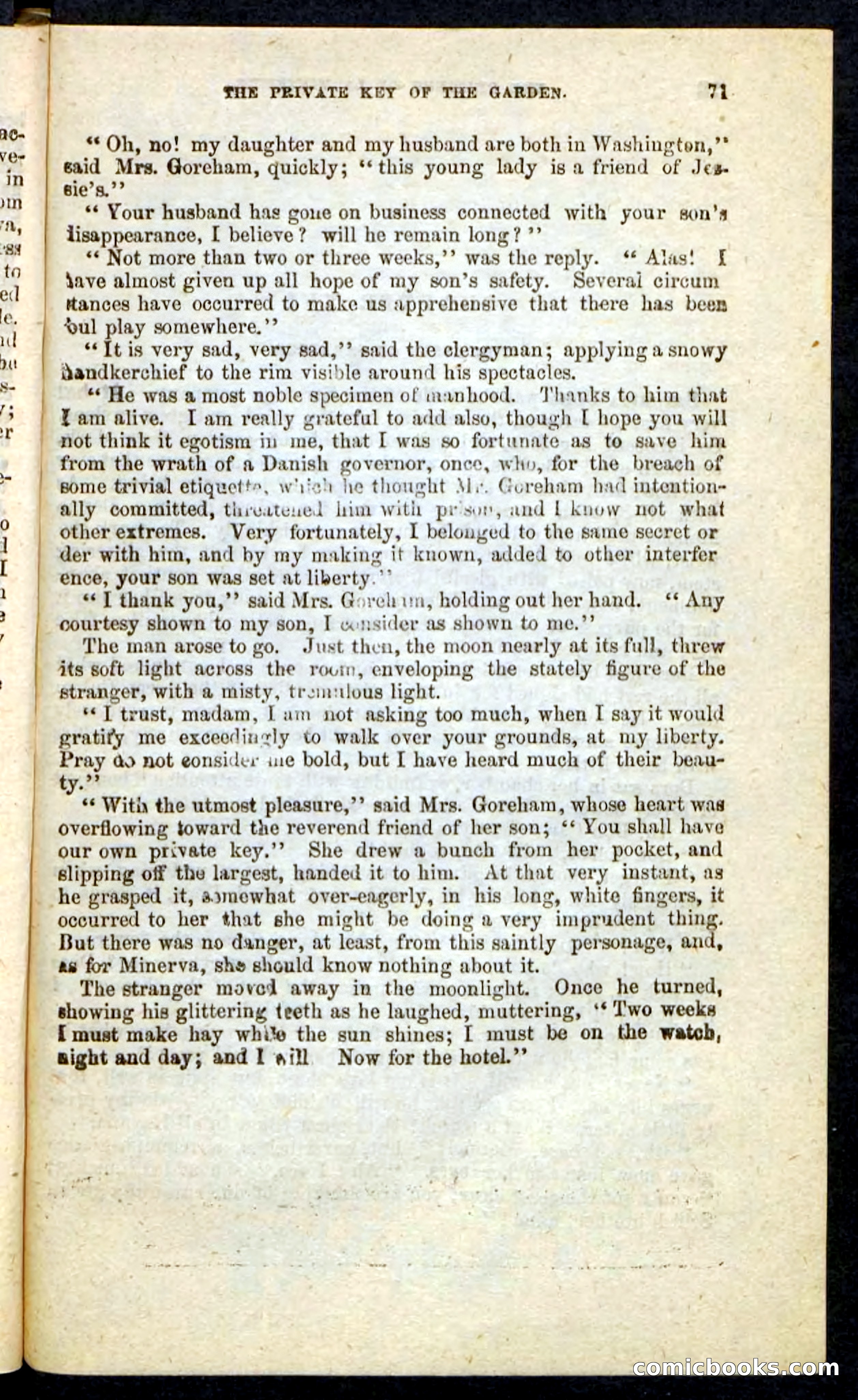 Beadle's Pocket Novels No. 215: Prisoner of La Vintresse — page 67 of 100