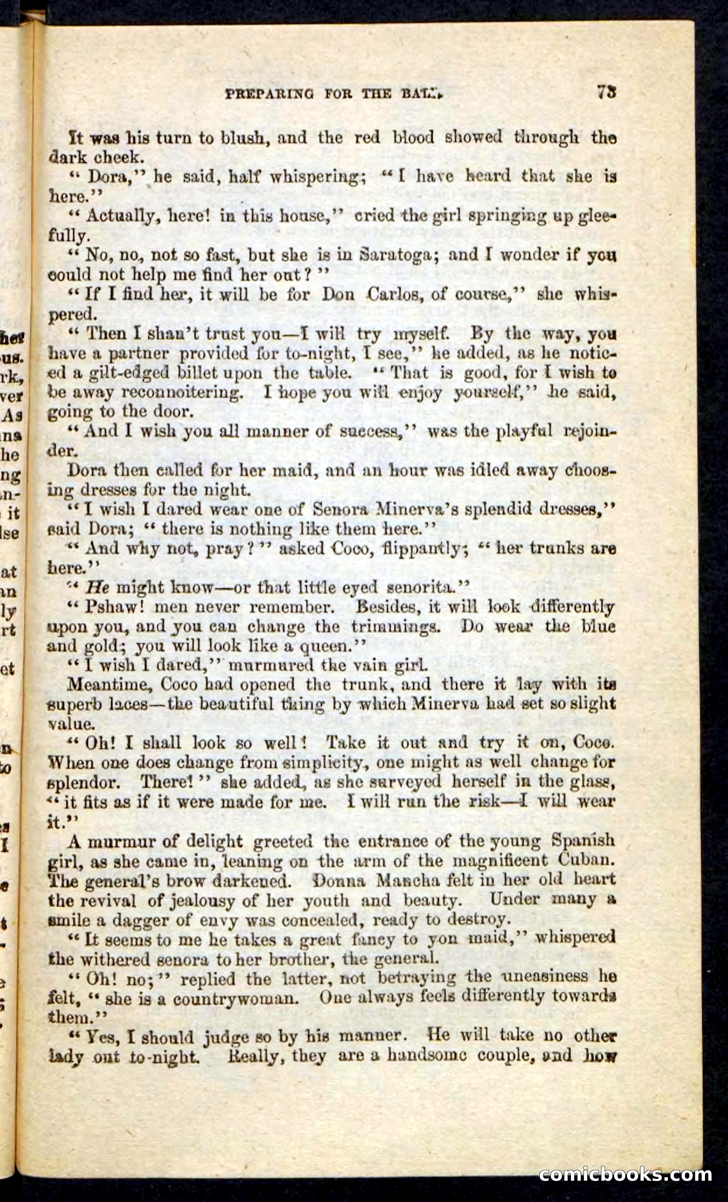 Beadle's Pocket Novels No. 215: Prisoner of La Vintresse — page 69 of 100