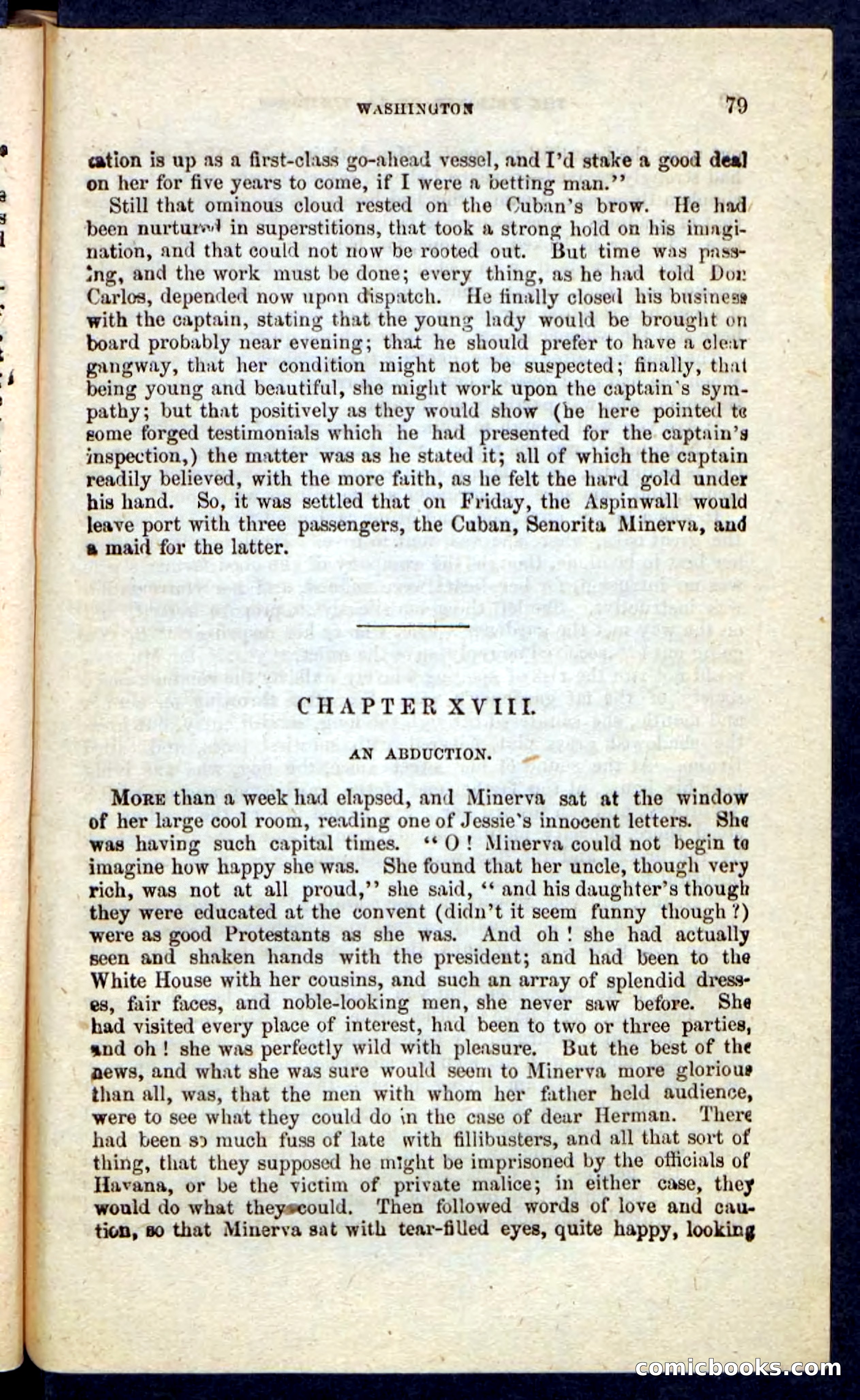 Beadle's Pocket Novels No. 215: Prisoner of La Vintresse — page 75 of 100