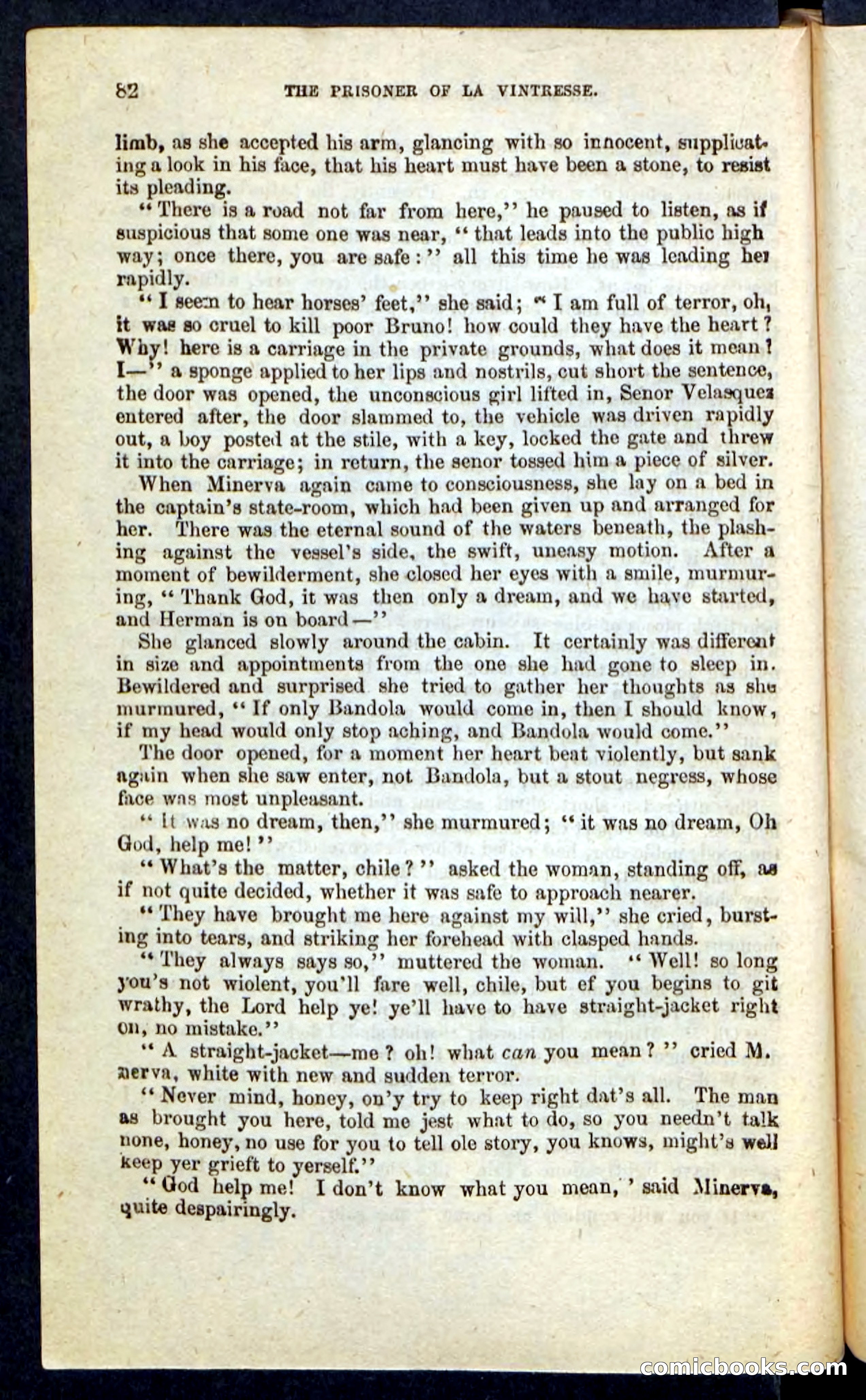 Beadle's Pocket Novels No. 215: Prisoner of La Vintresse — page 78 of 100