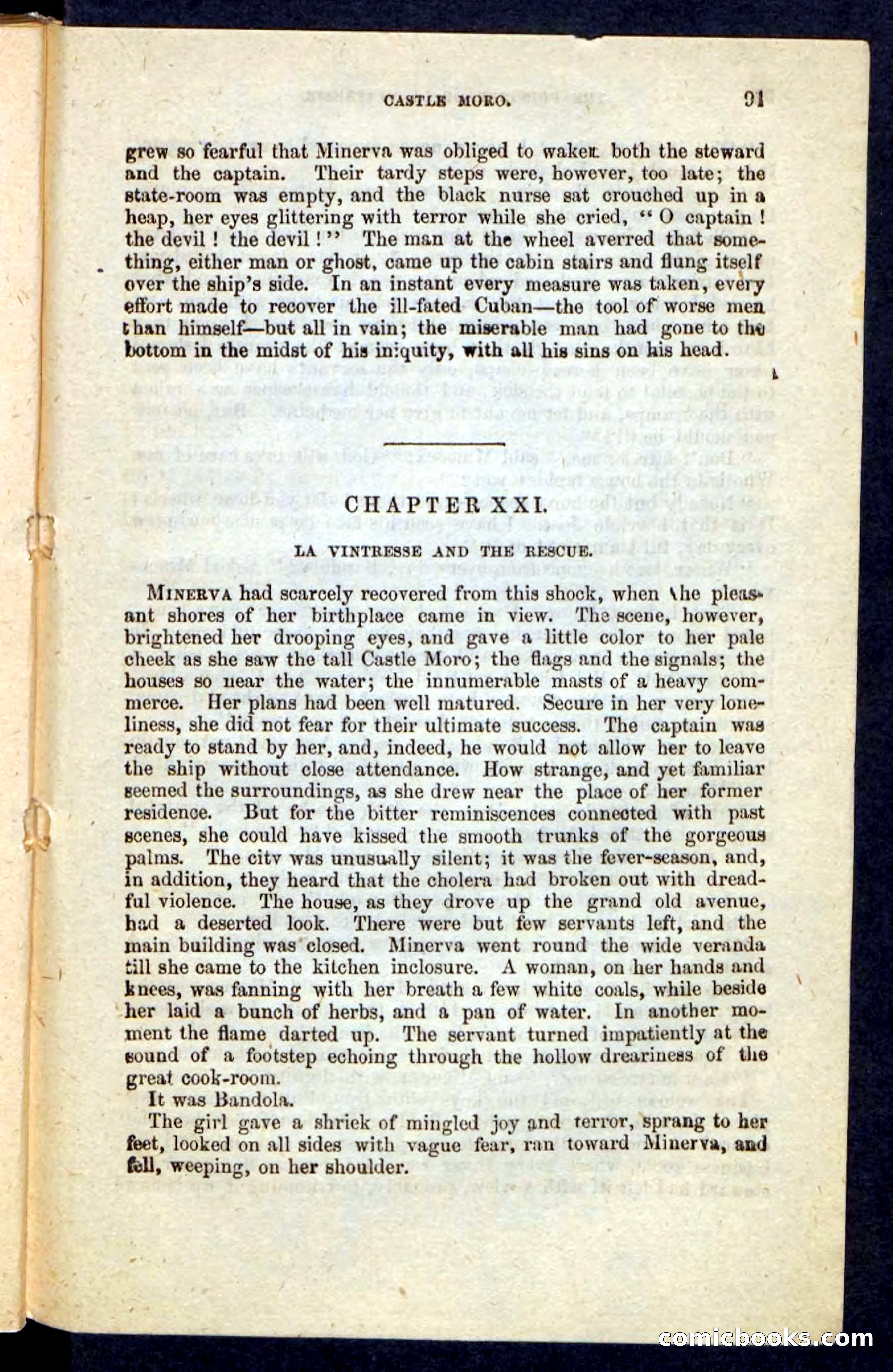 Beadle's Pocket Novels No. 215: Prisoner of La Vintresse — page 87 of 100