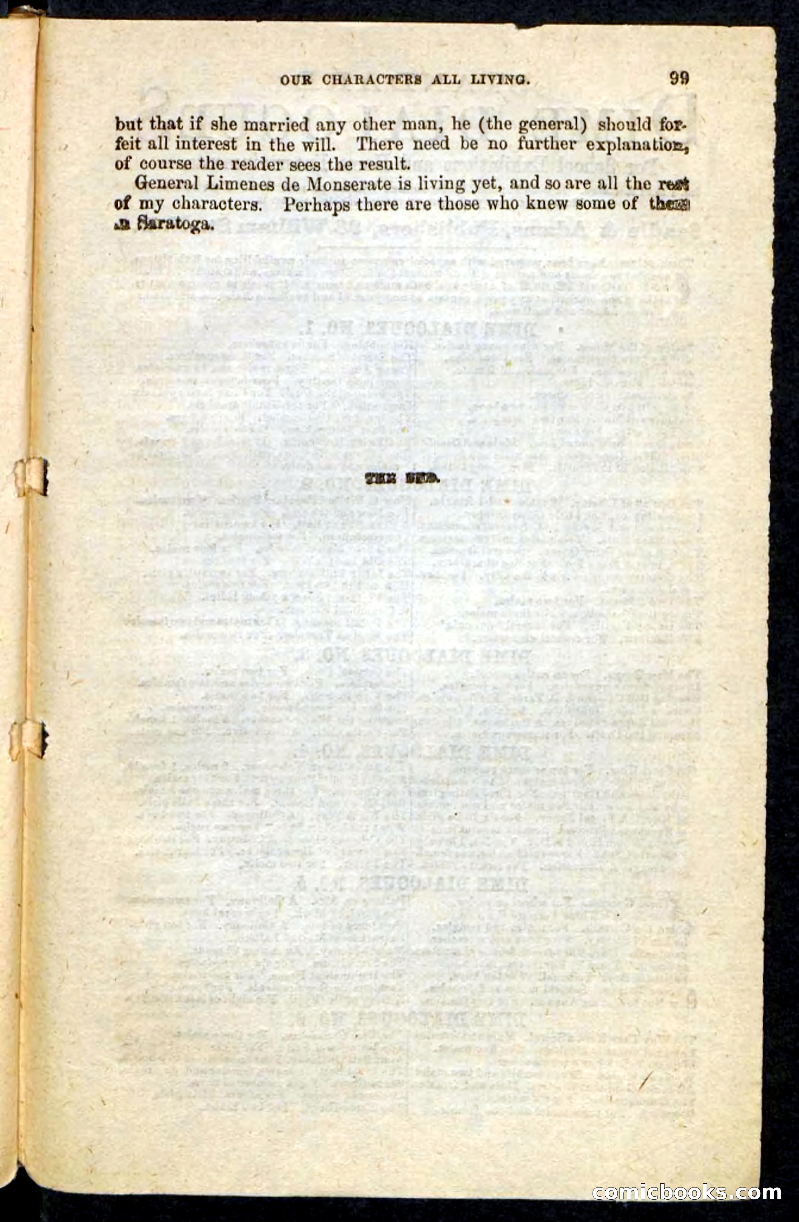 Beadle's Pocket Novels No. 215: Prisoner of La Vintresse — page 95 of 100