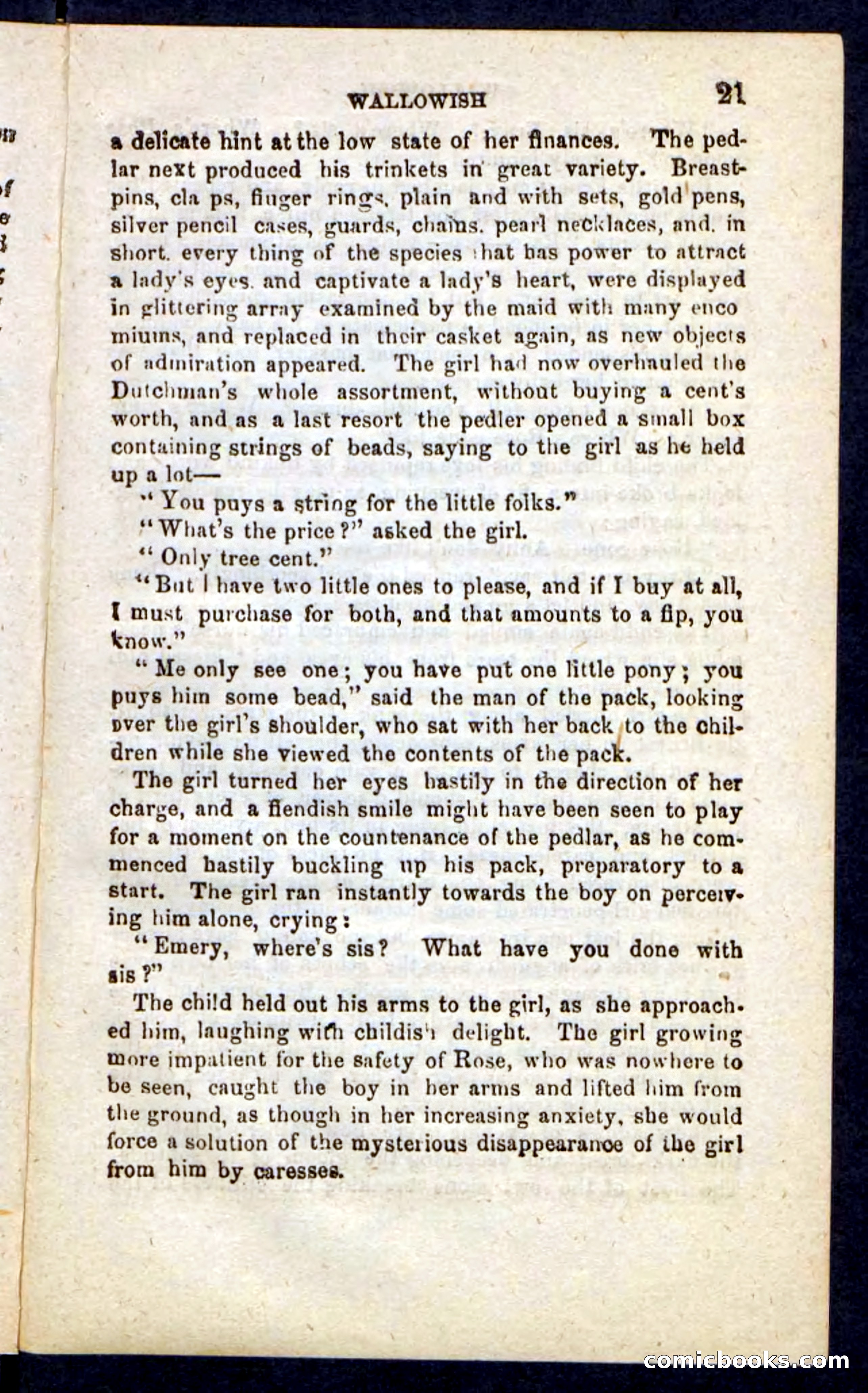 Beadle's Pocket Novels No. 217: Witch of the Wallowish — page 17 of 100