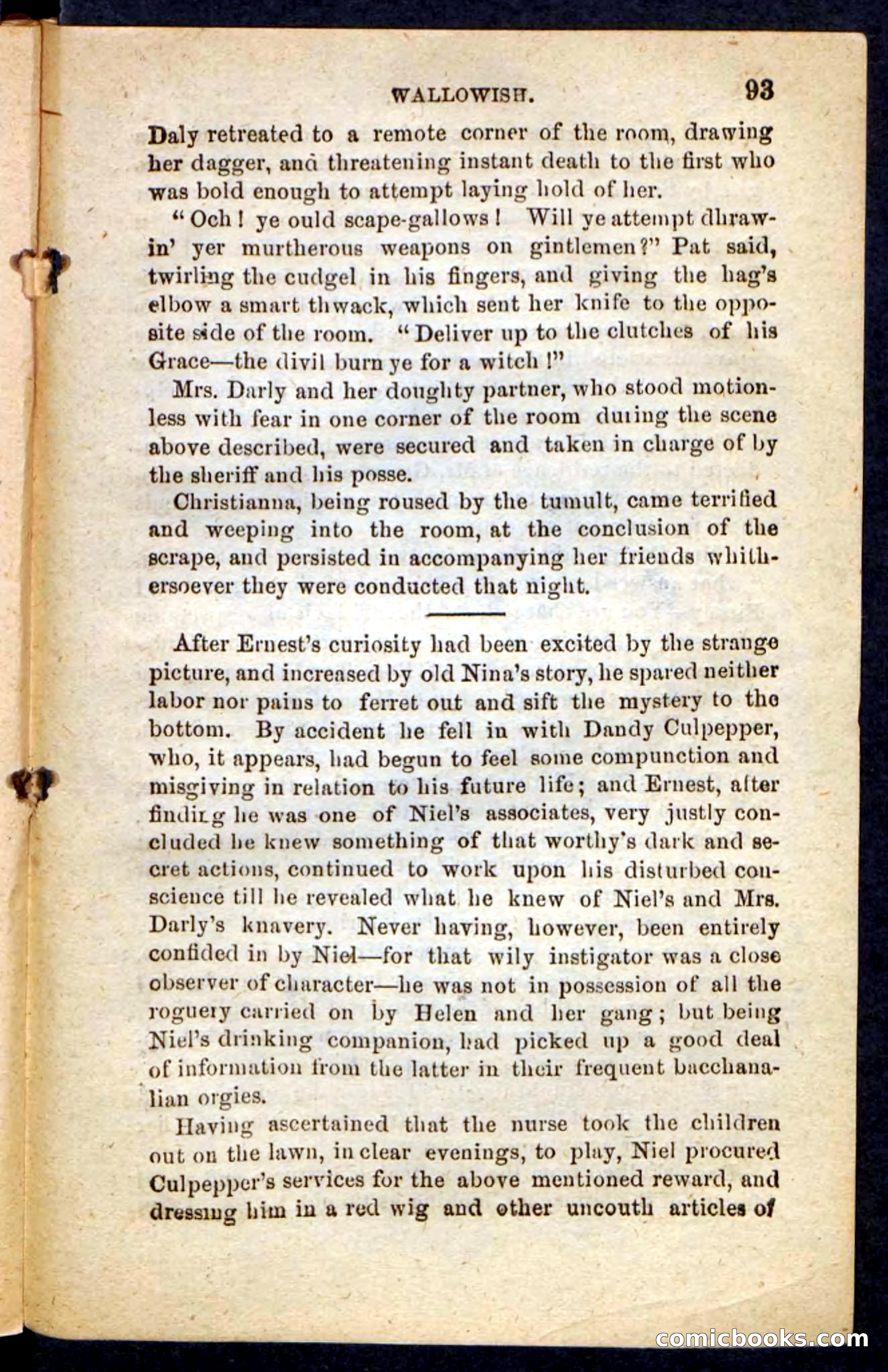 Beadle's Pocket Novels No. 217: Witch of the Wallowish — page 89 of 100