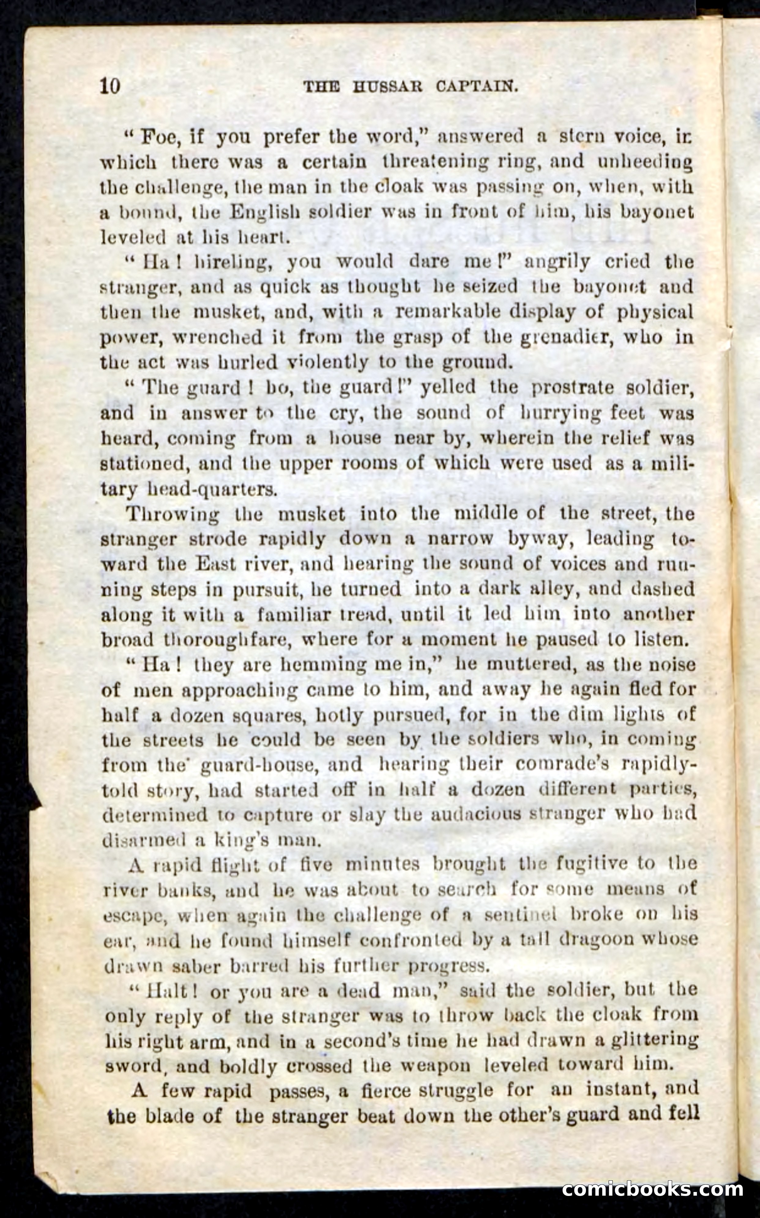 The Hussar Captain — page 6 of 100