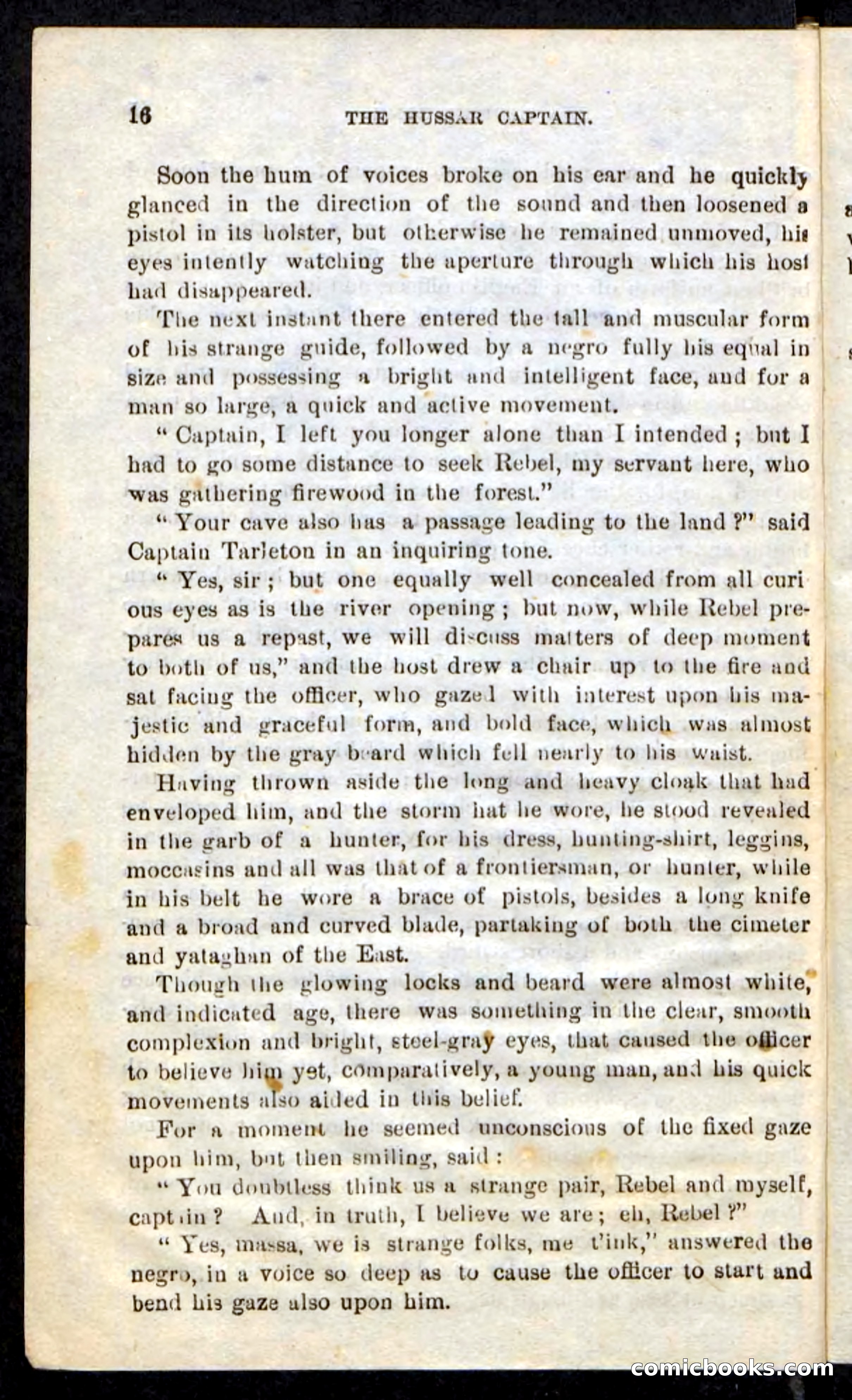 The Hussar Captain — page 12 of 100