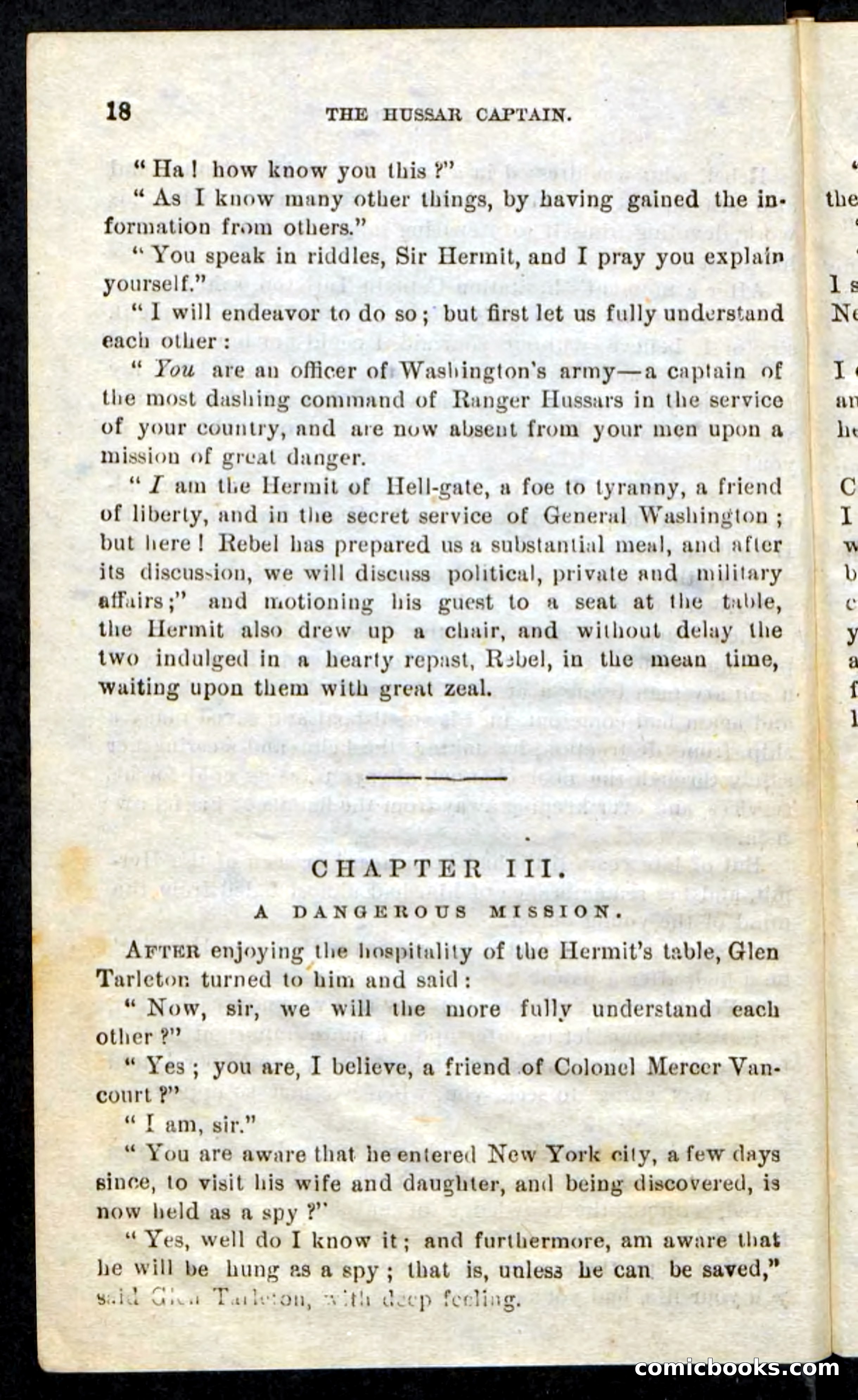 The Hussar Captain — page 14 of 100