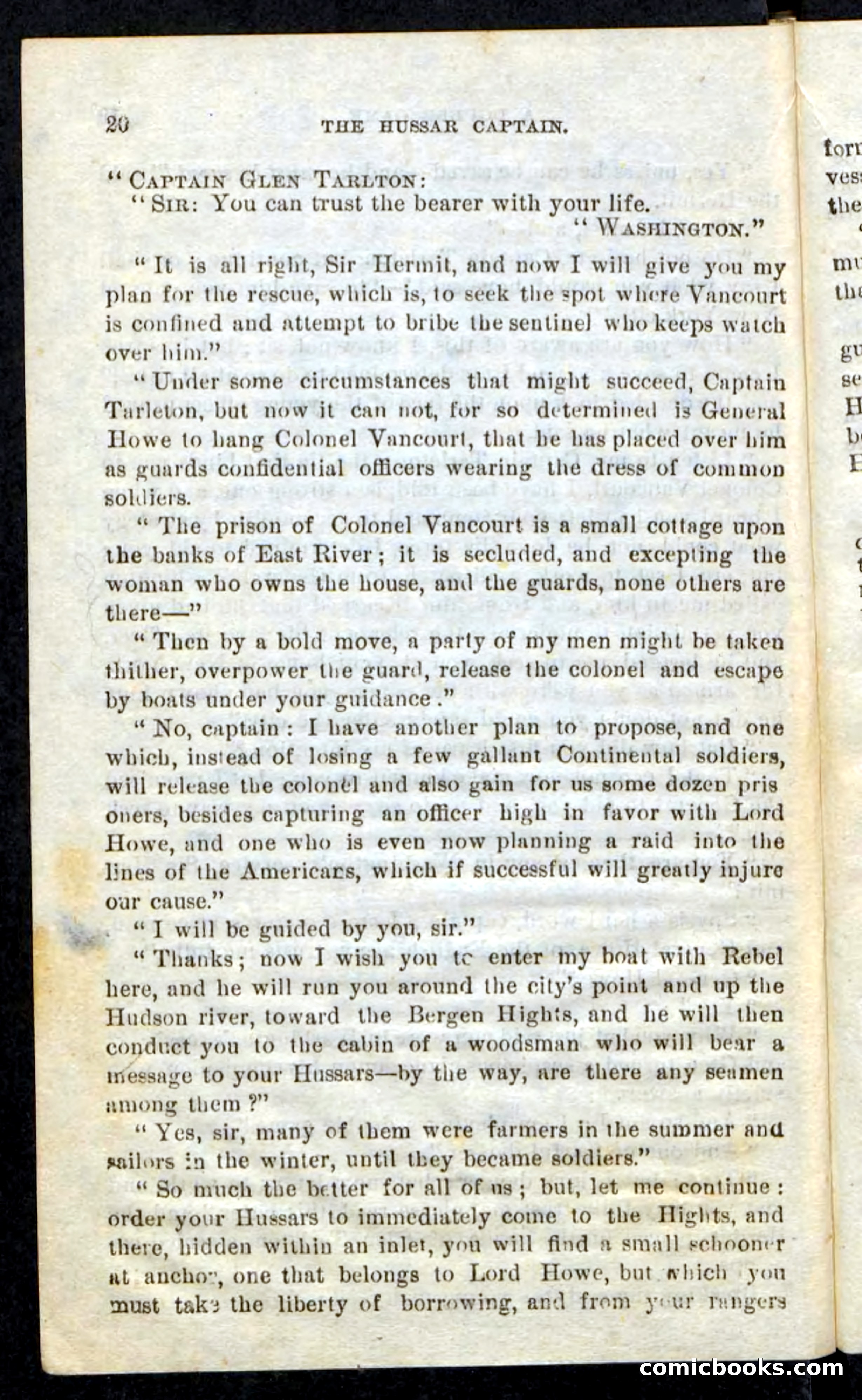 The Hussar Captain — page 16 of 100
