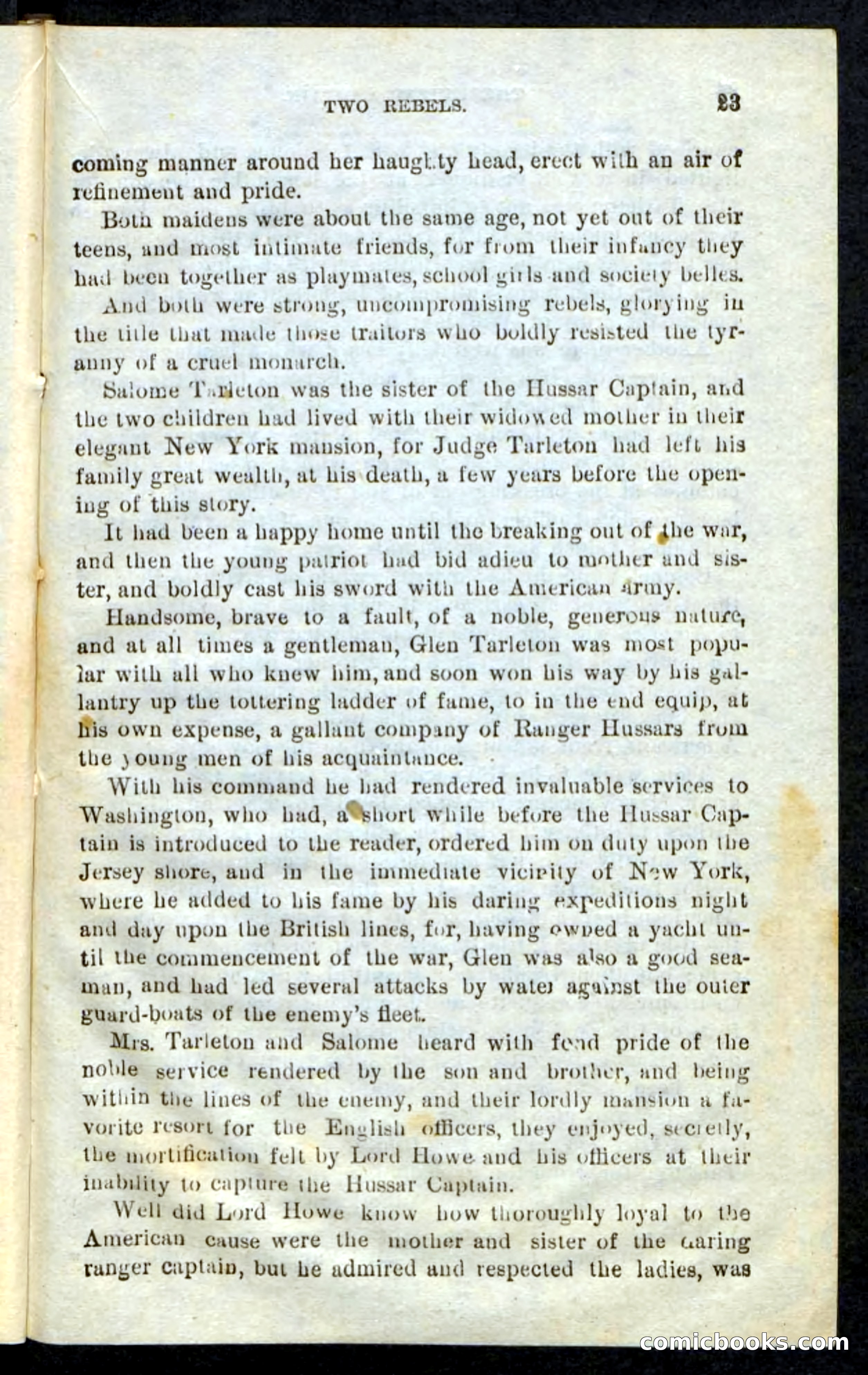 The Hussar Captain — page 19 of 100
