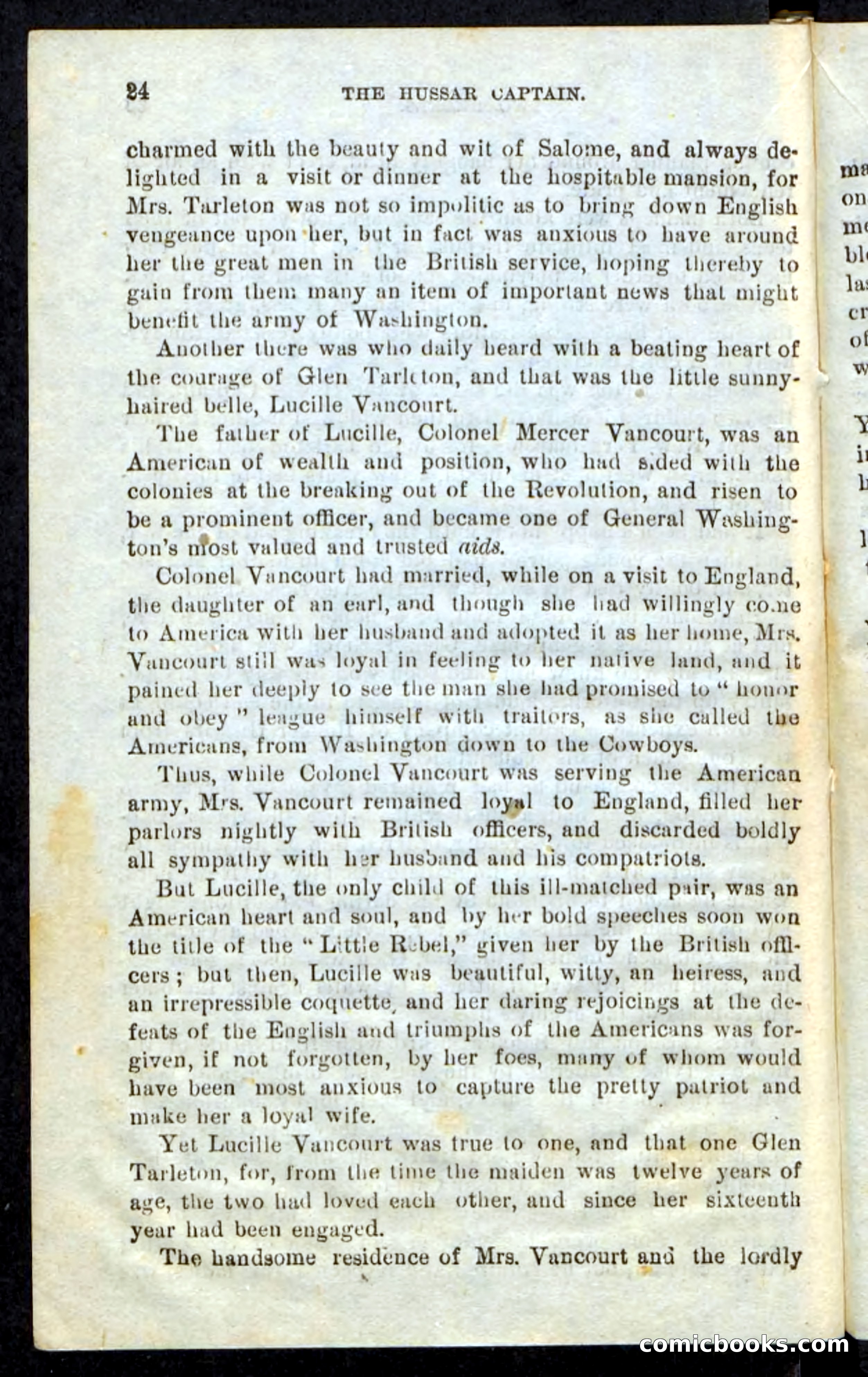 The Hussar Captain — page 20 of 100